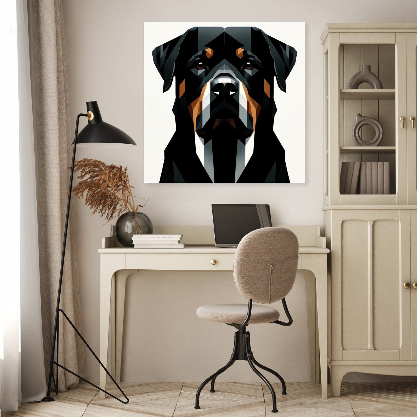 Rottweiler's Realm Canvas