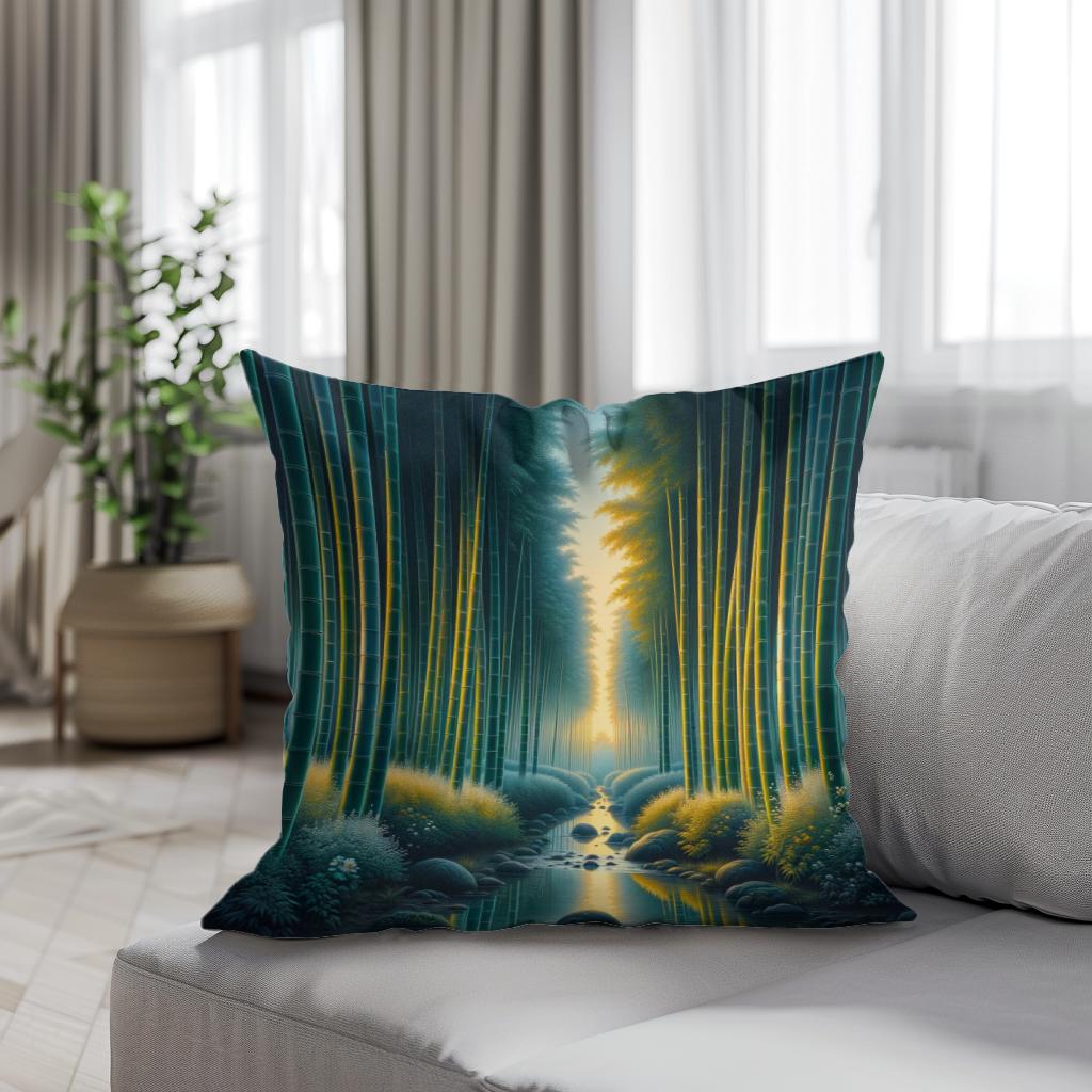 Dusk Serenity Cotton Cushion