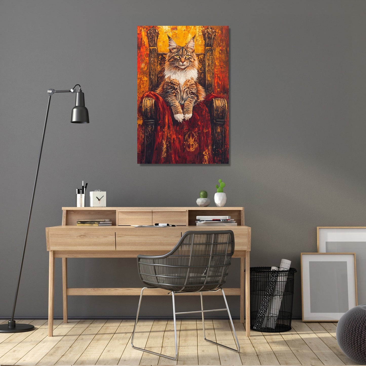 Royal Feline Canvas