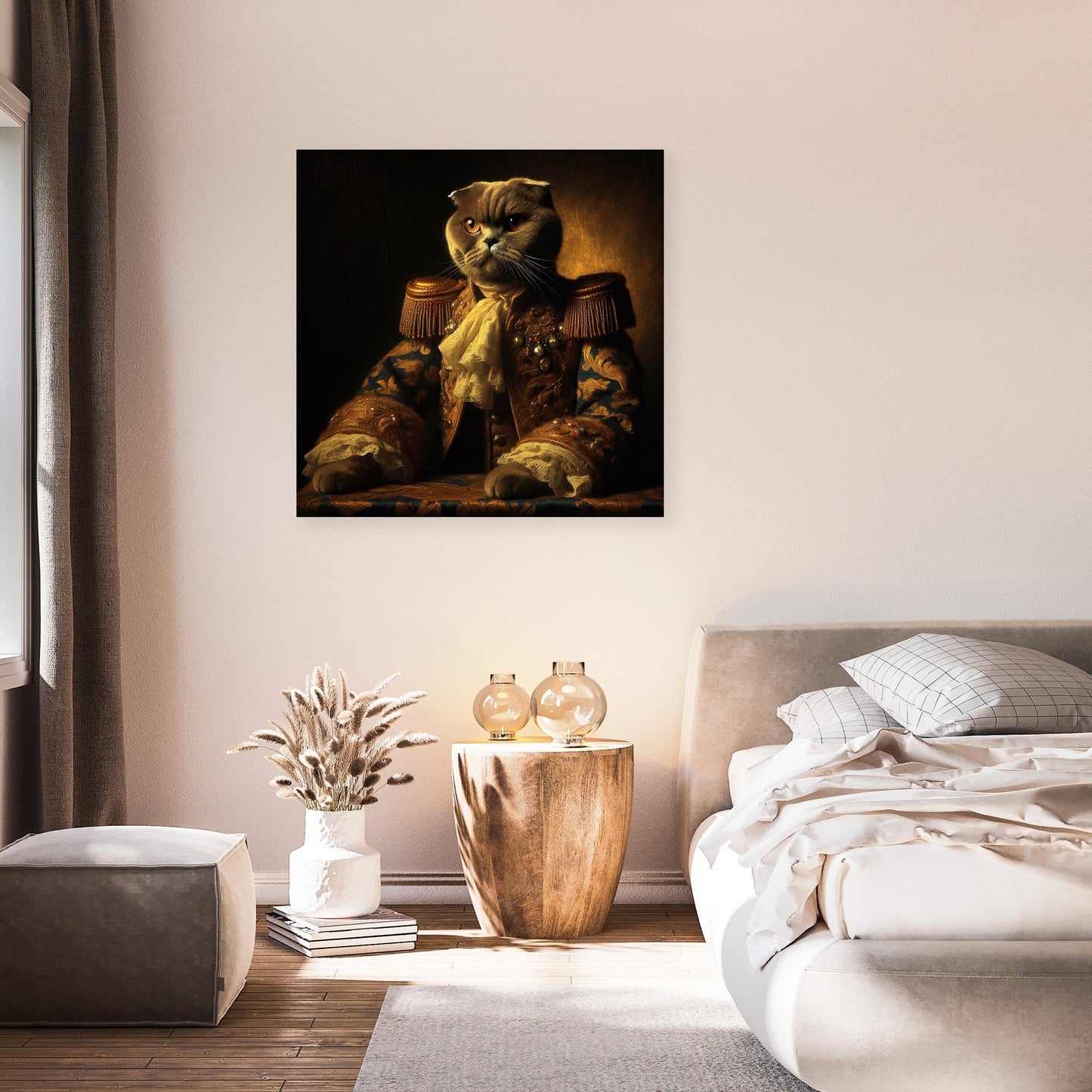Regal Scottish Fold Majesty Canvas