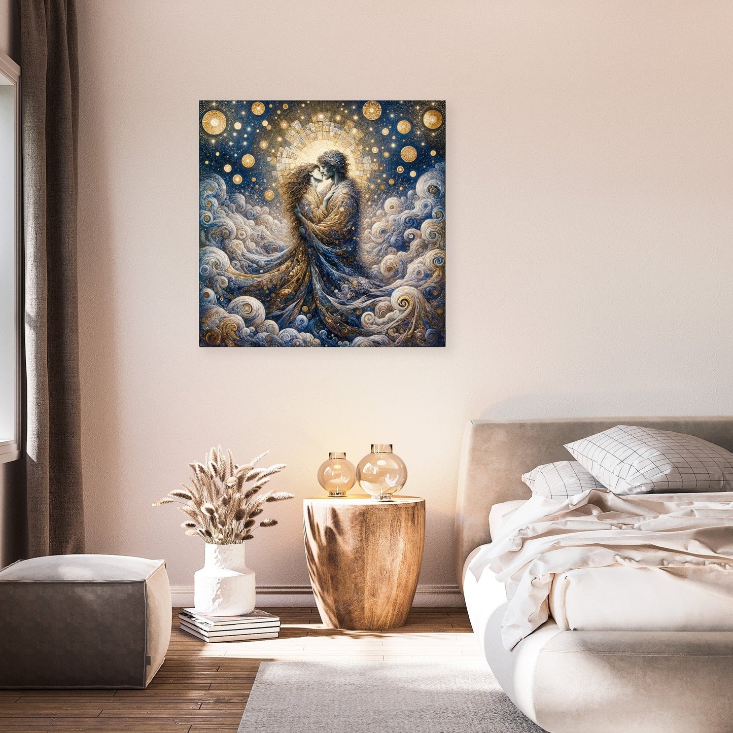 Starry Embrace Canvas