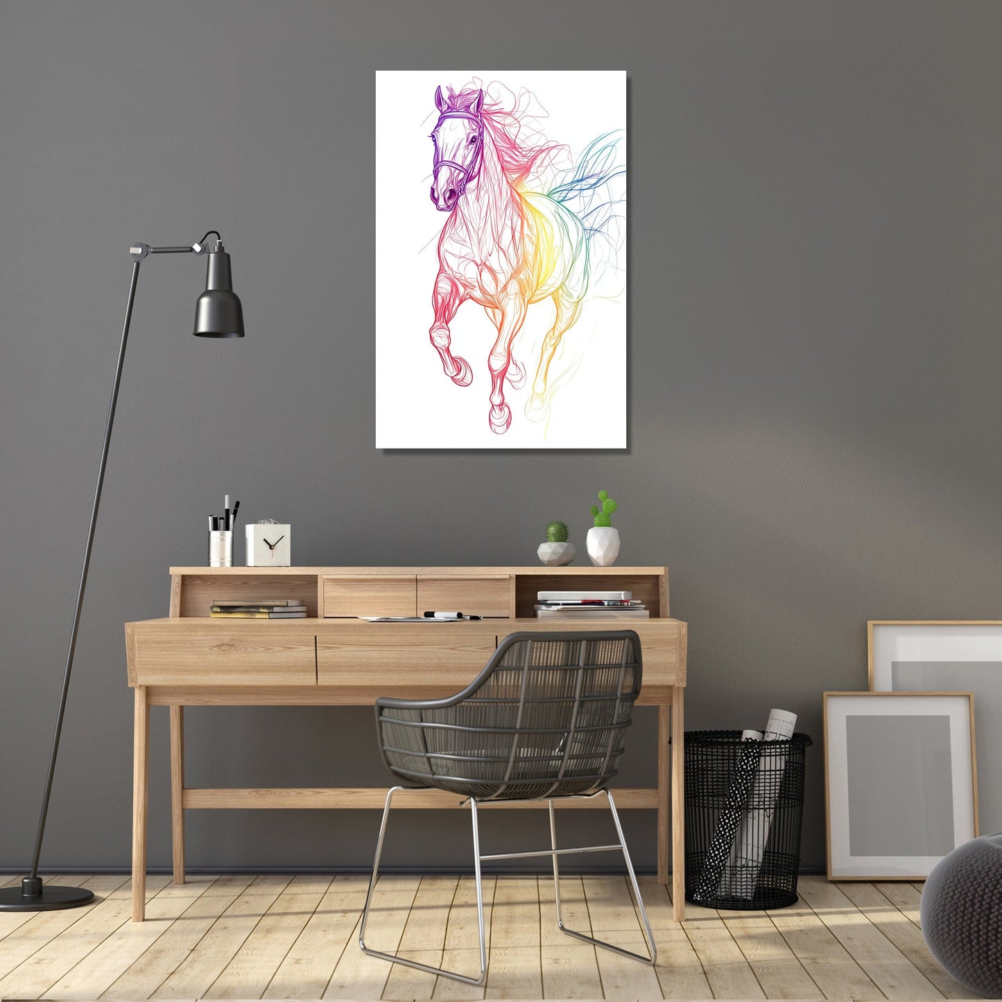 Galloping Horse Canvas