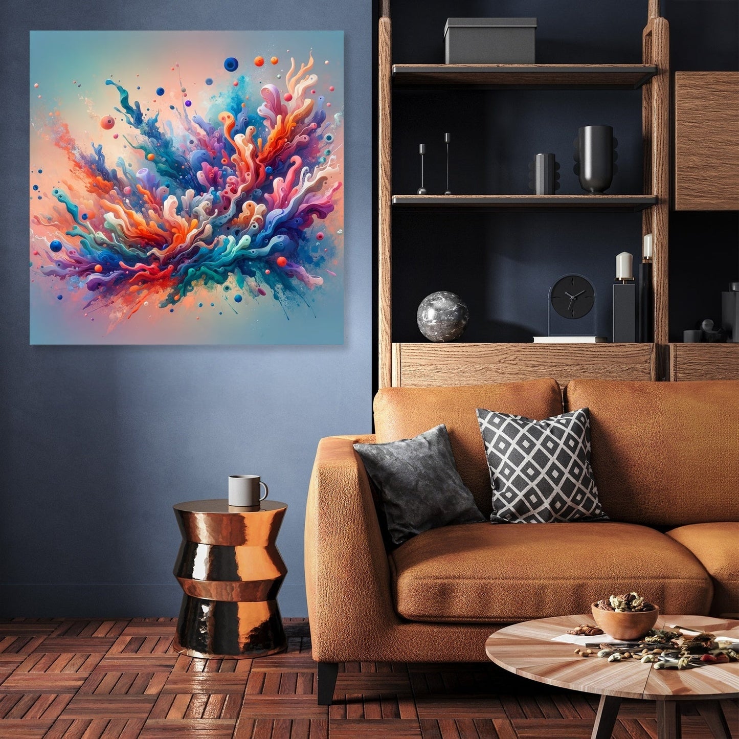 Marine Melody Art Canvas