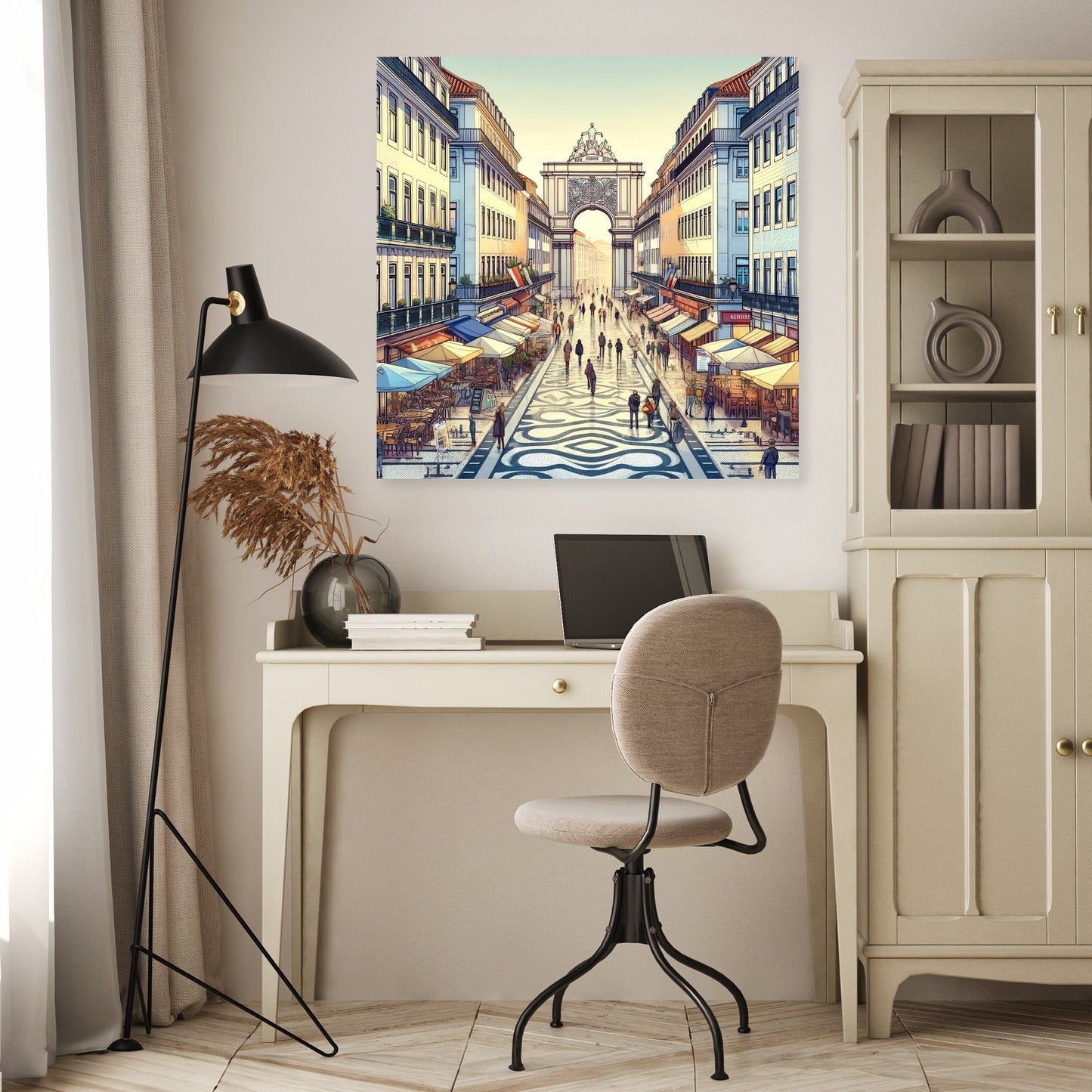 Rua Augusta Lisboa Canvas
