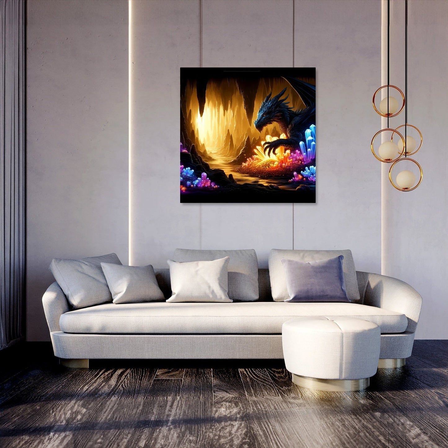 Cavern Guardian Canvas