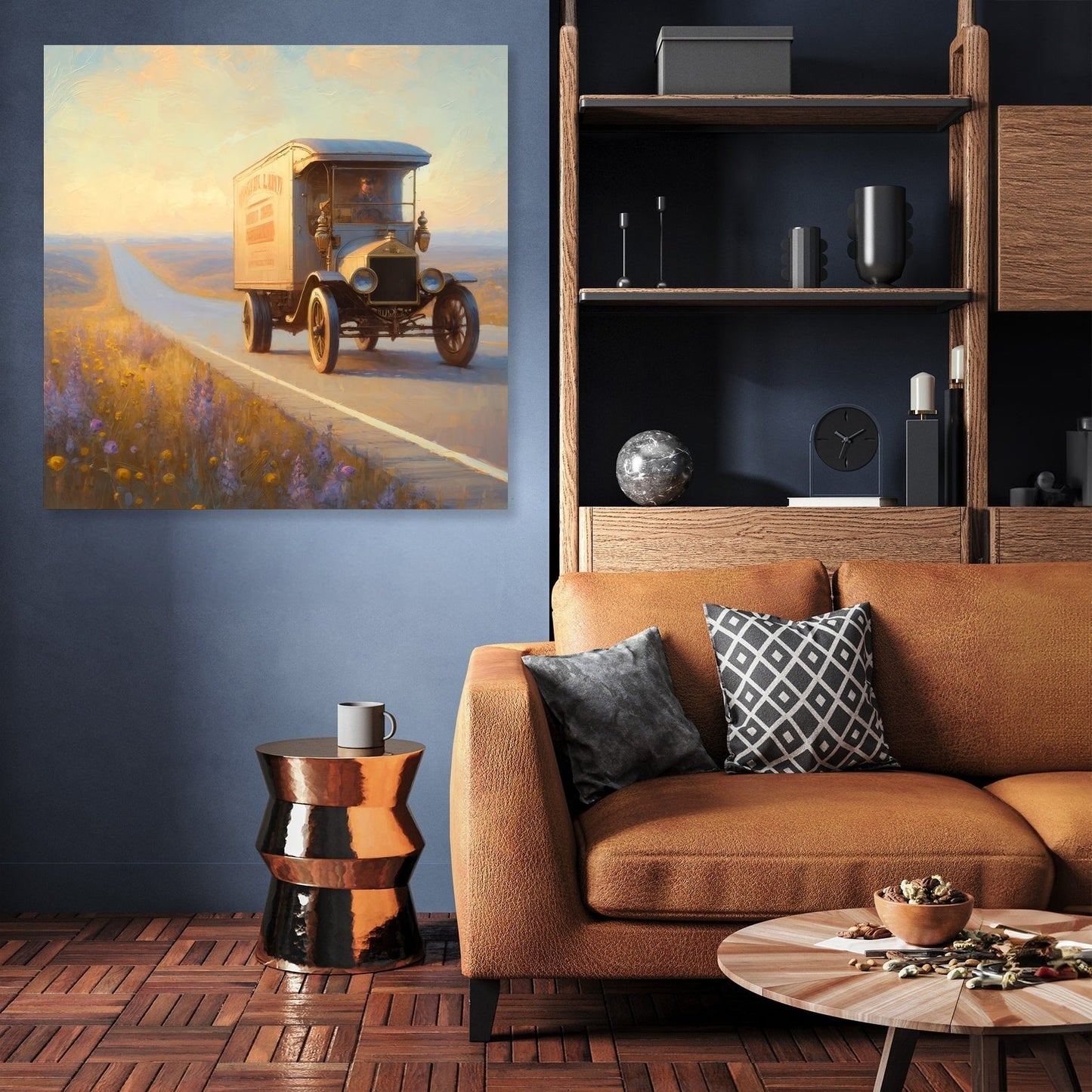 Golden Journey Canvas