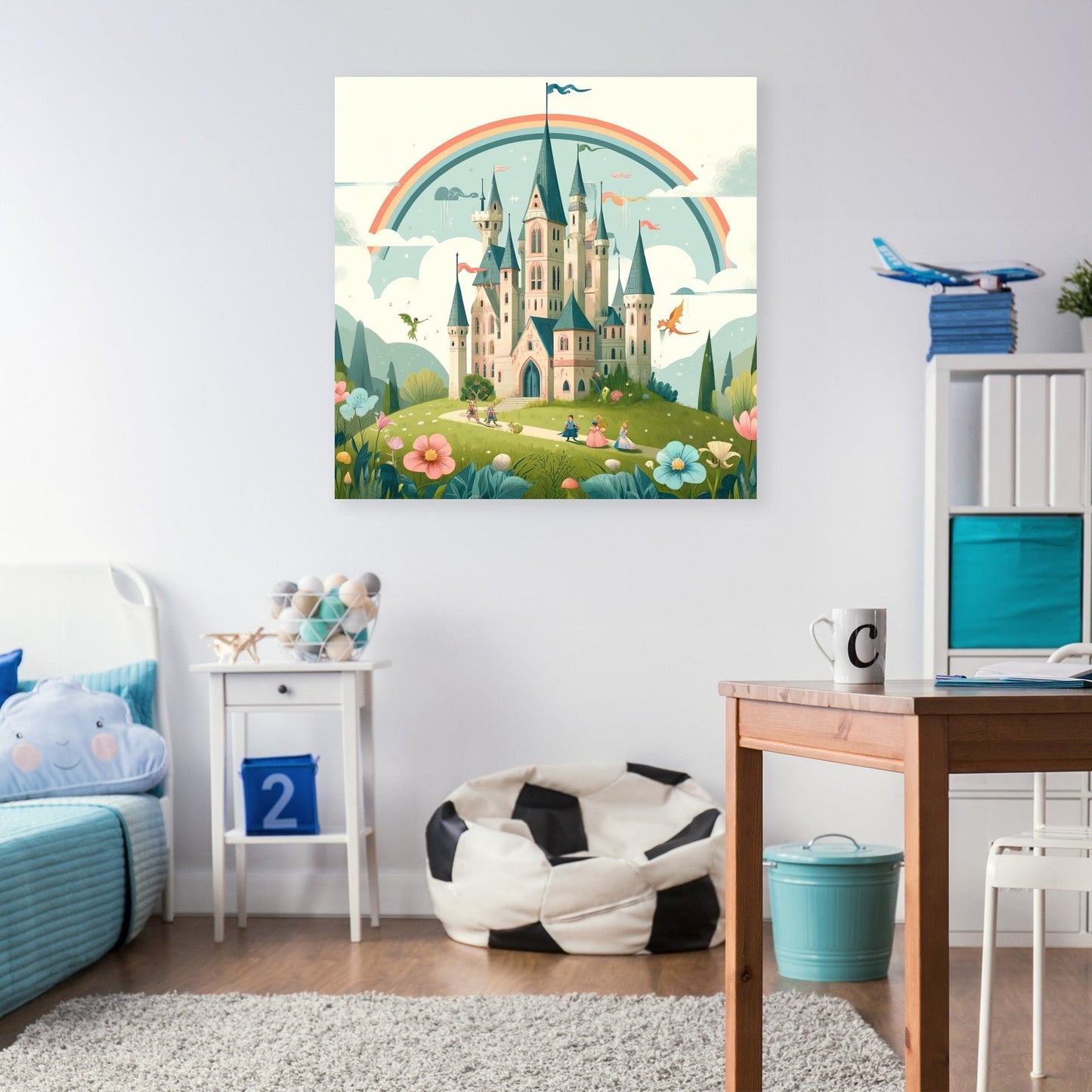 Fairy Tale Castle Canvas