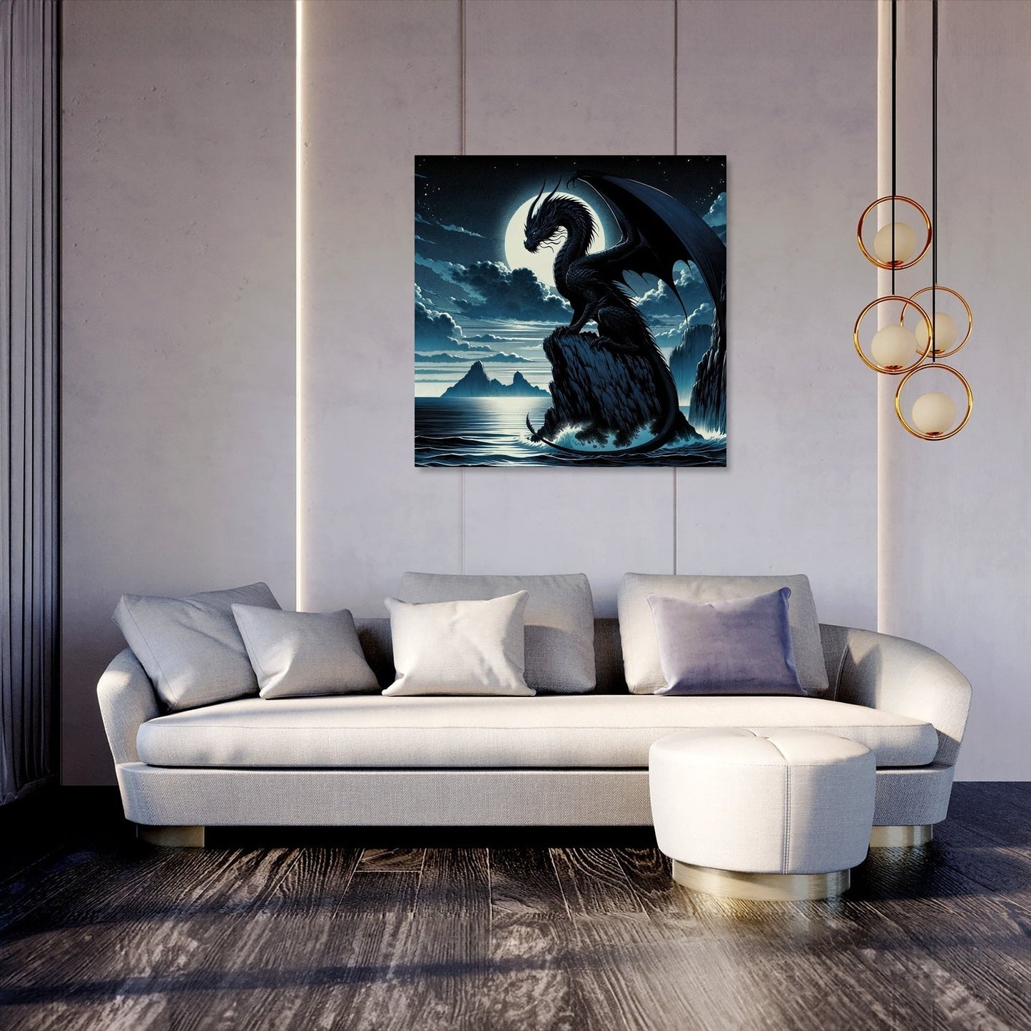Twilight Dragon Canvas