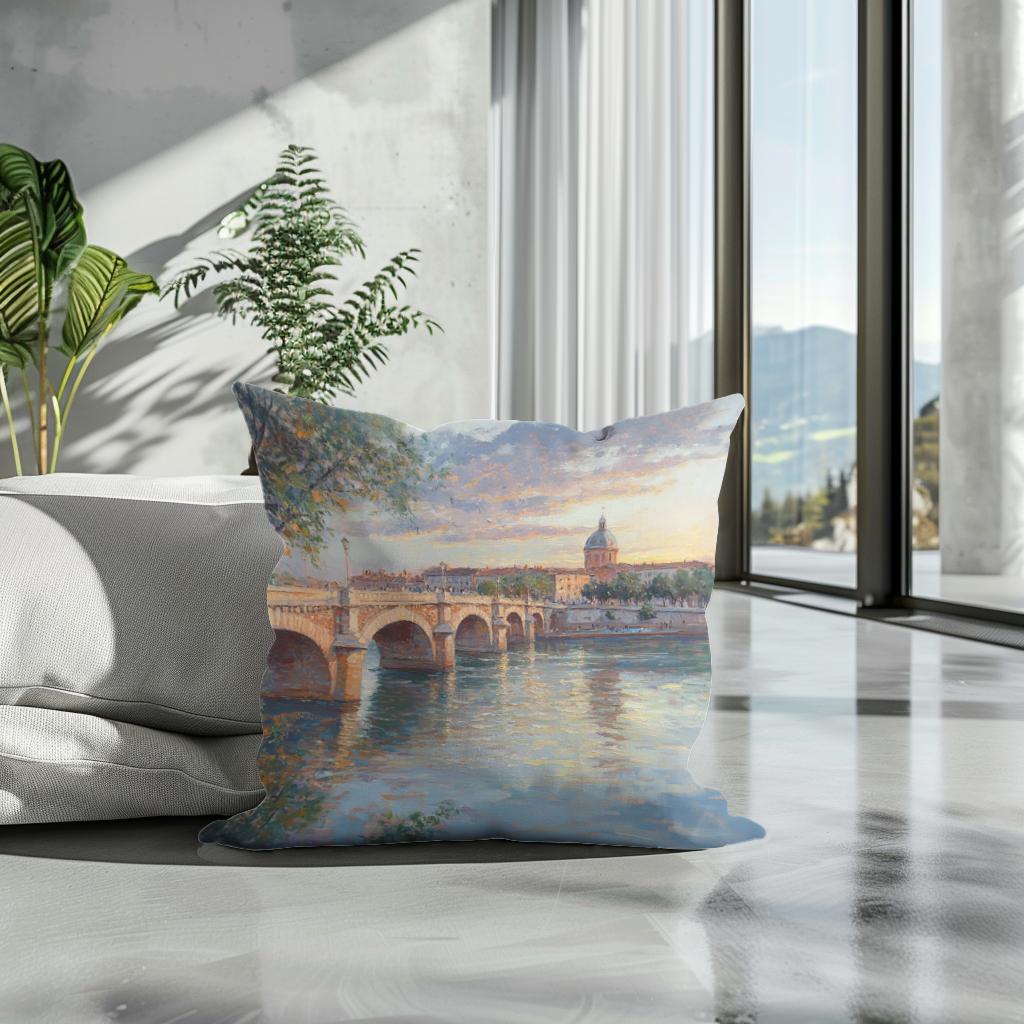 Pont Saint-Pierre Cotton Cushion