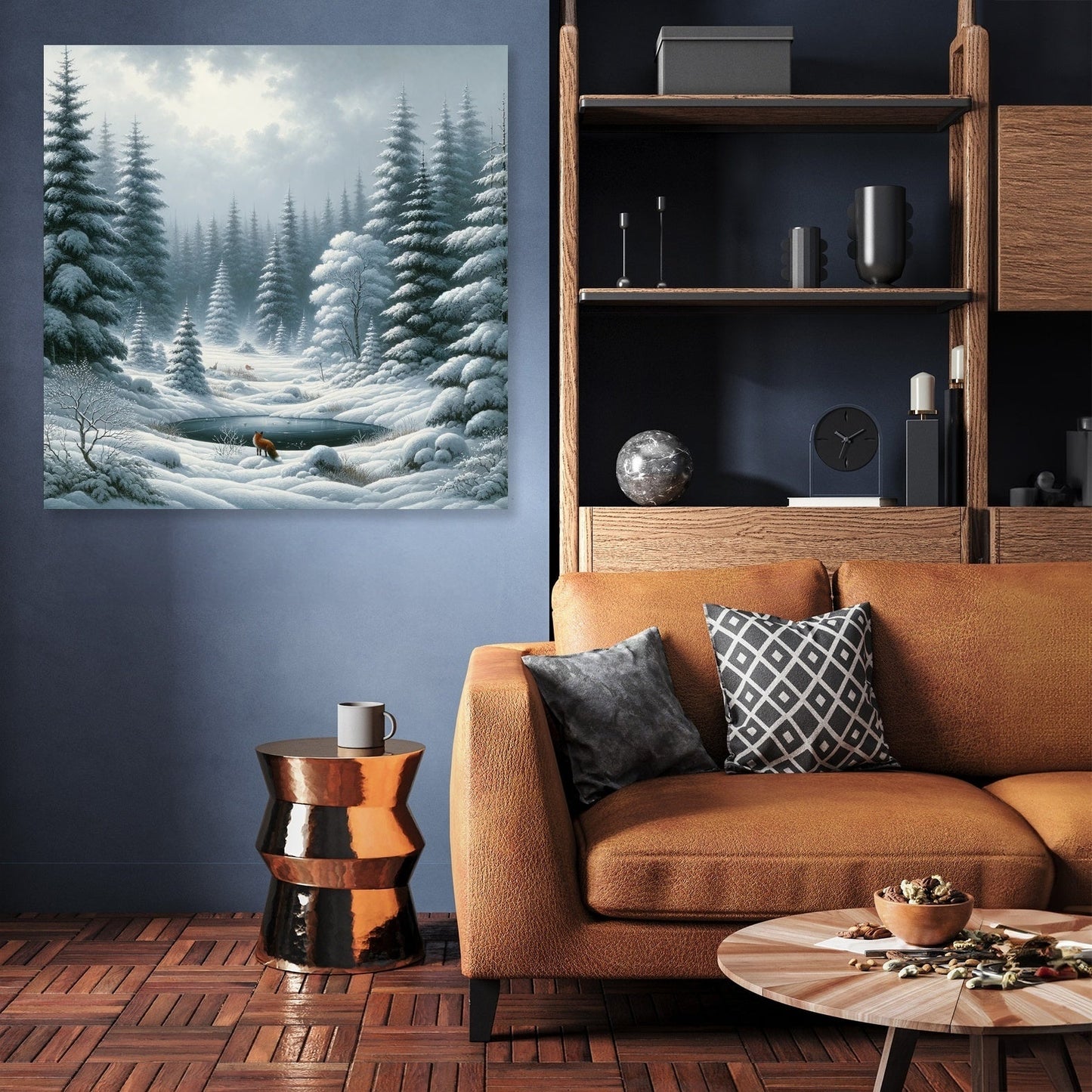 Winter's Whisper Canvas
