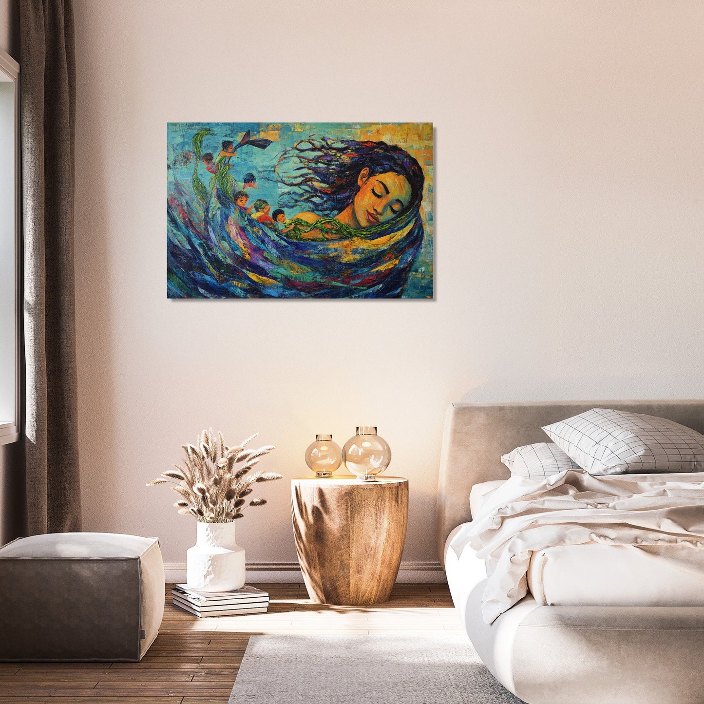 Sea Mother Vibrance Canvas