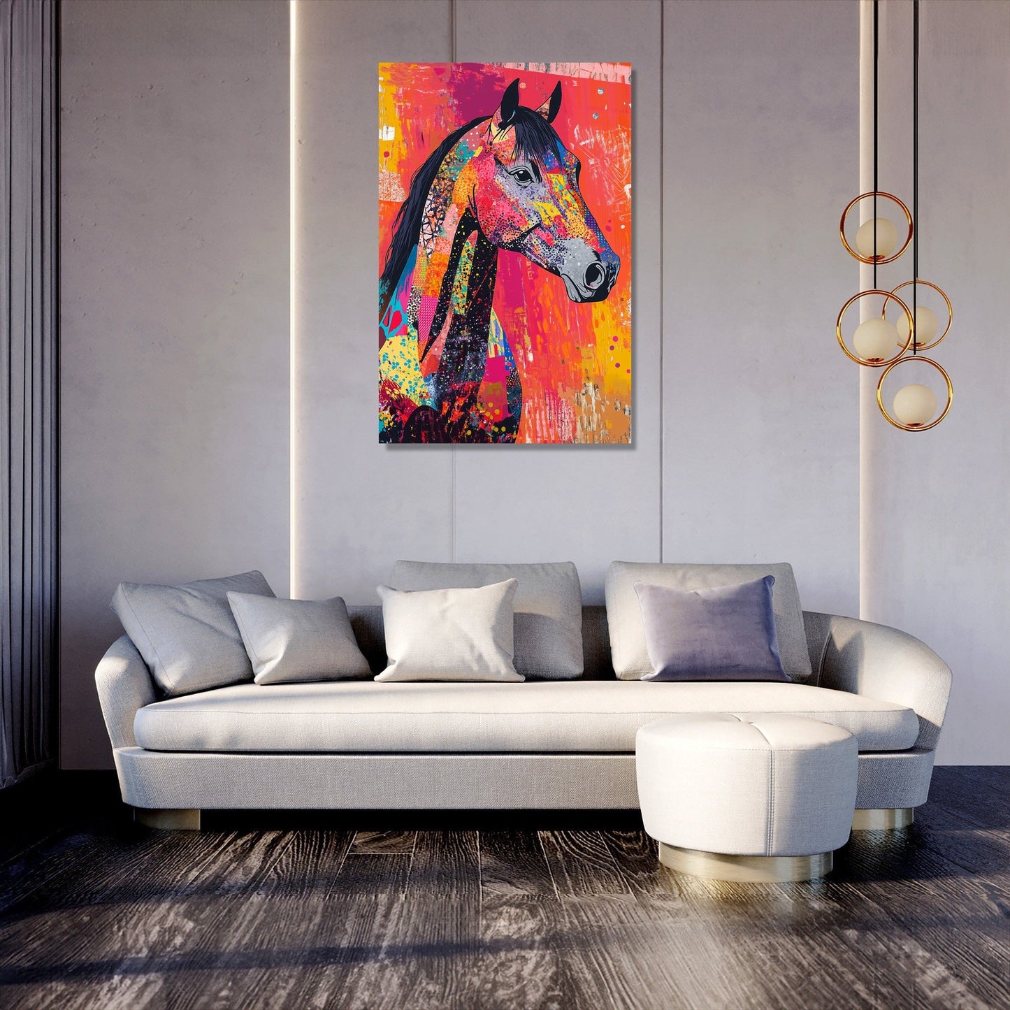 Majestic Equine Pop Canvas
