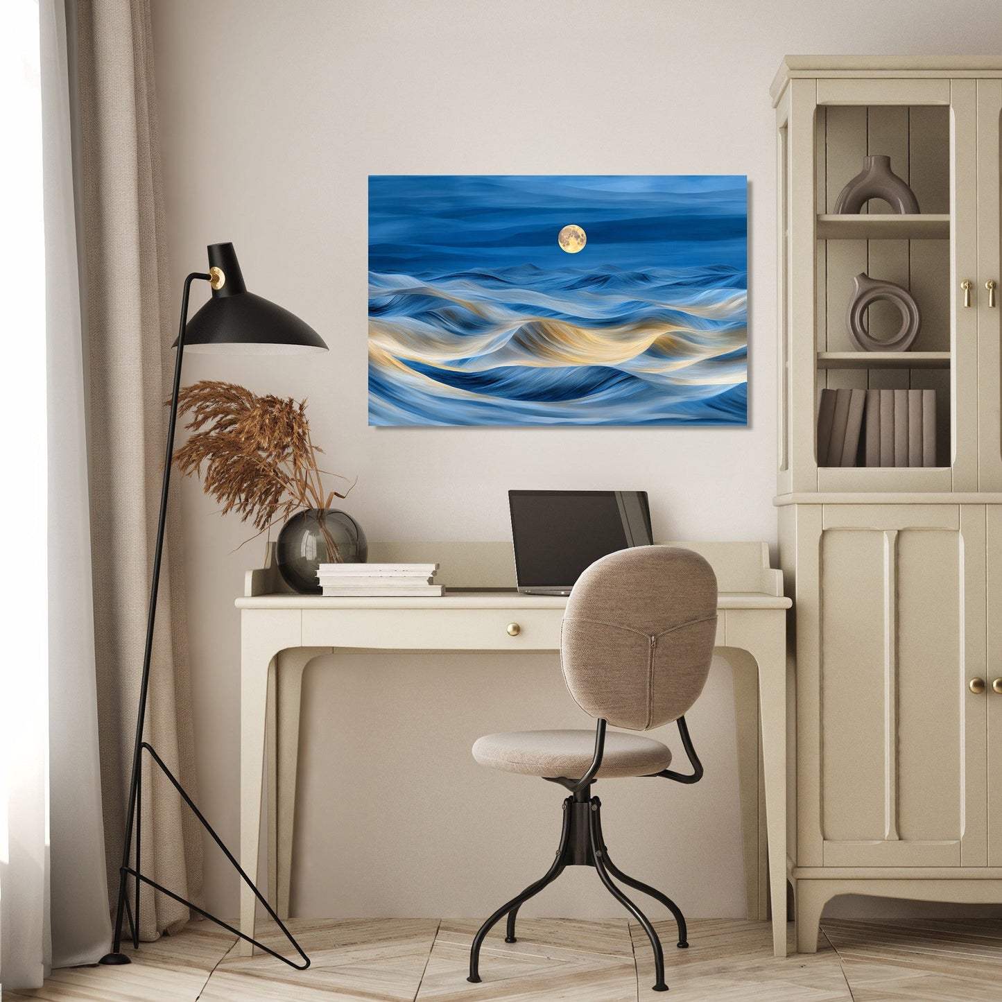 Moonlit Dunes Canvas