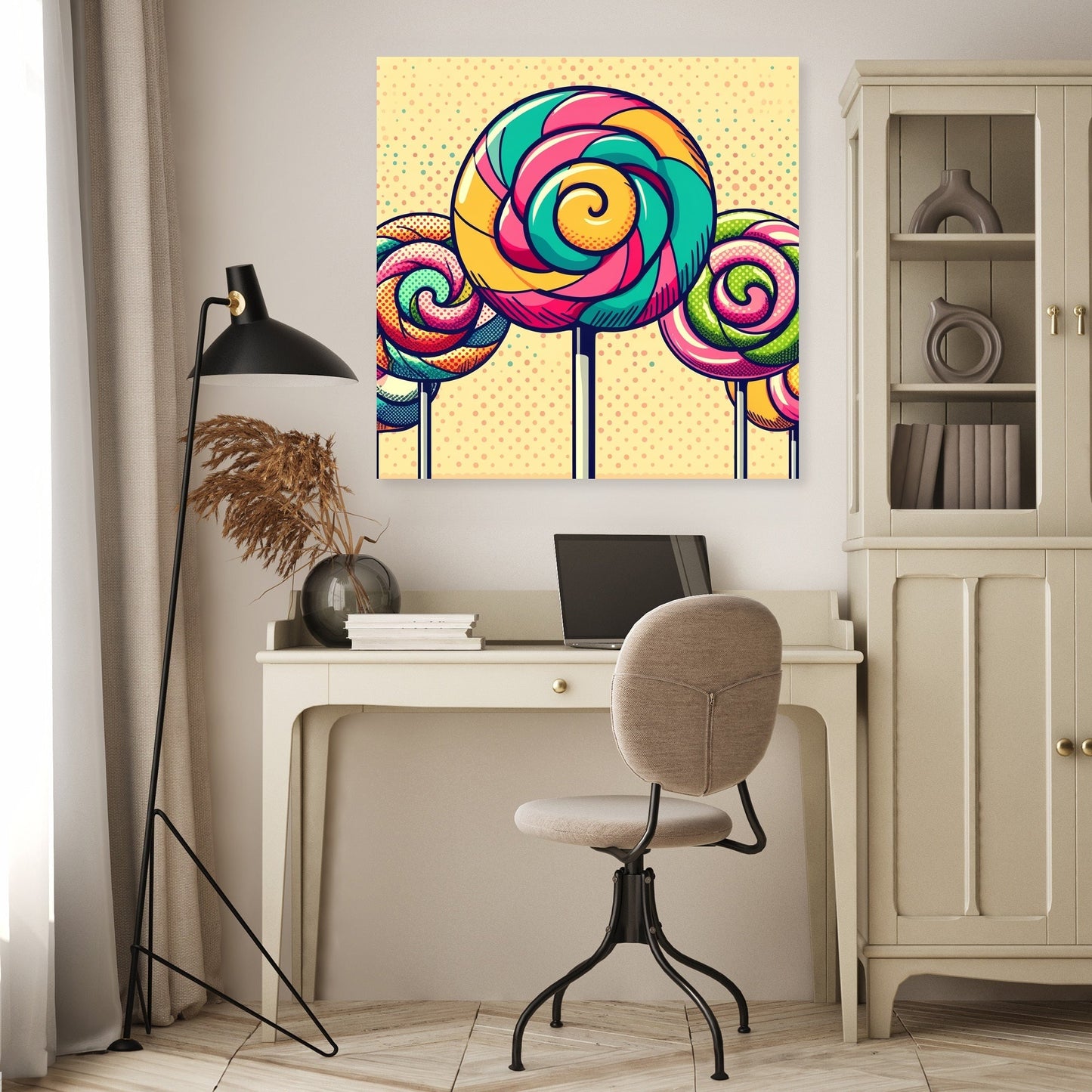Lollipop Pop Canvas