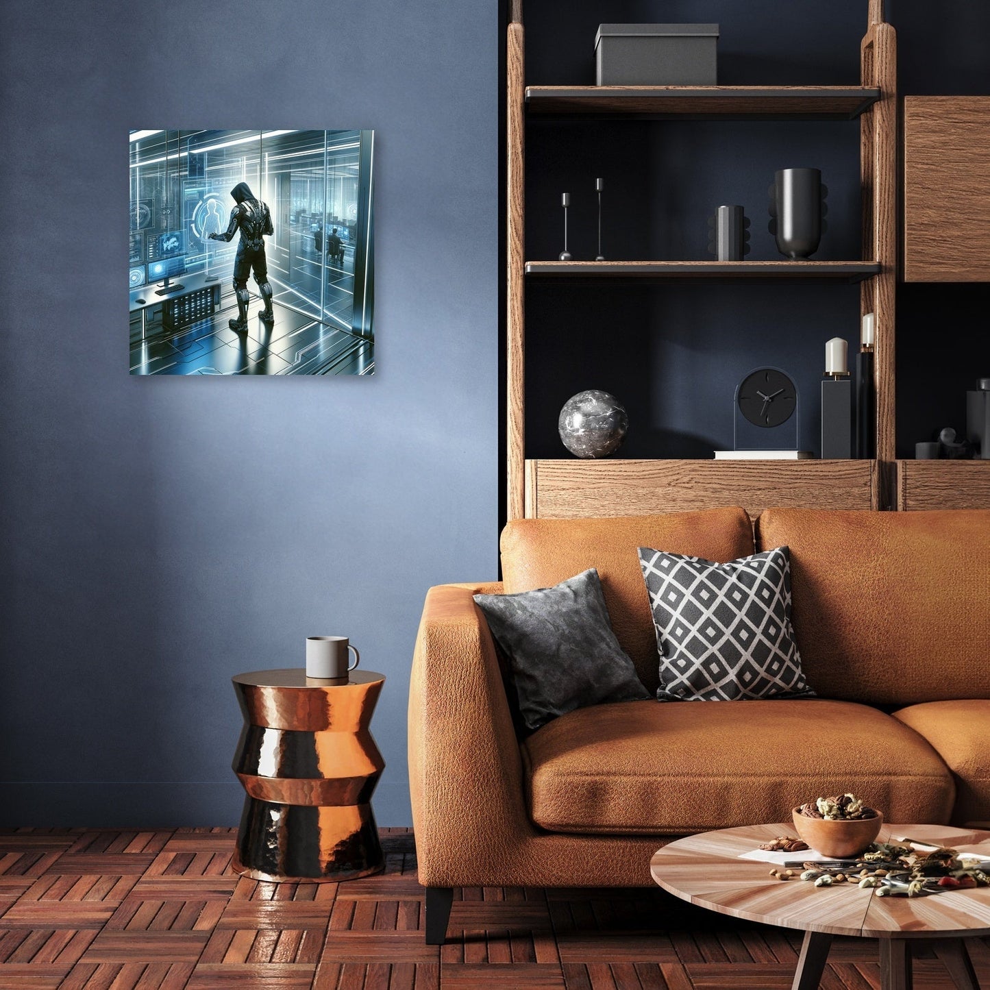 Corporate Espionage Holograph Canvas