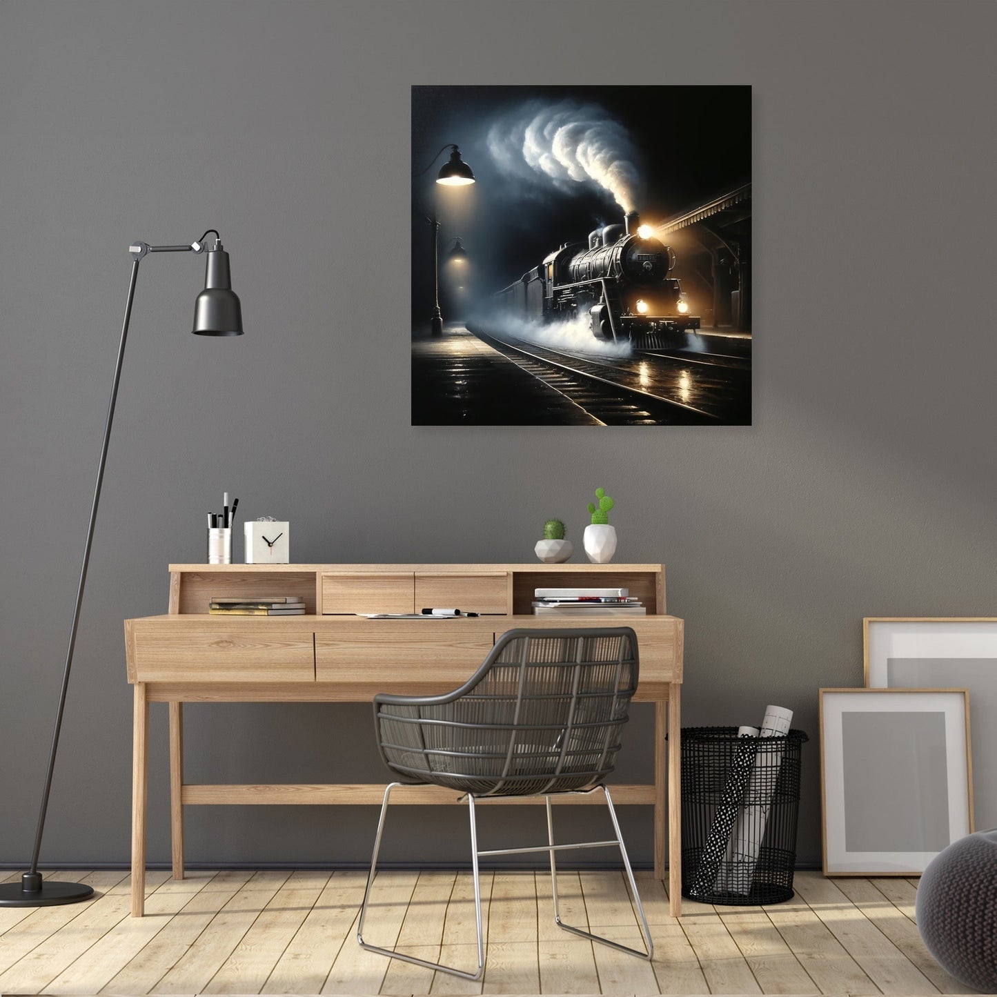 Night Departure Canvas