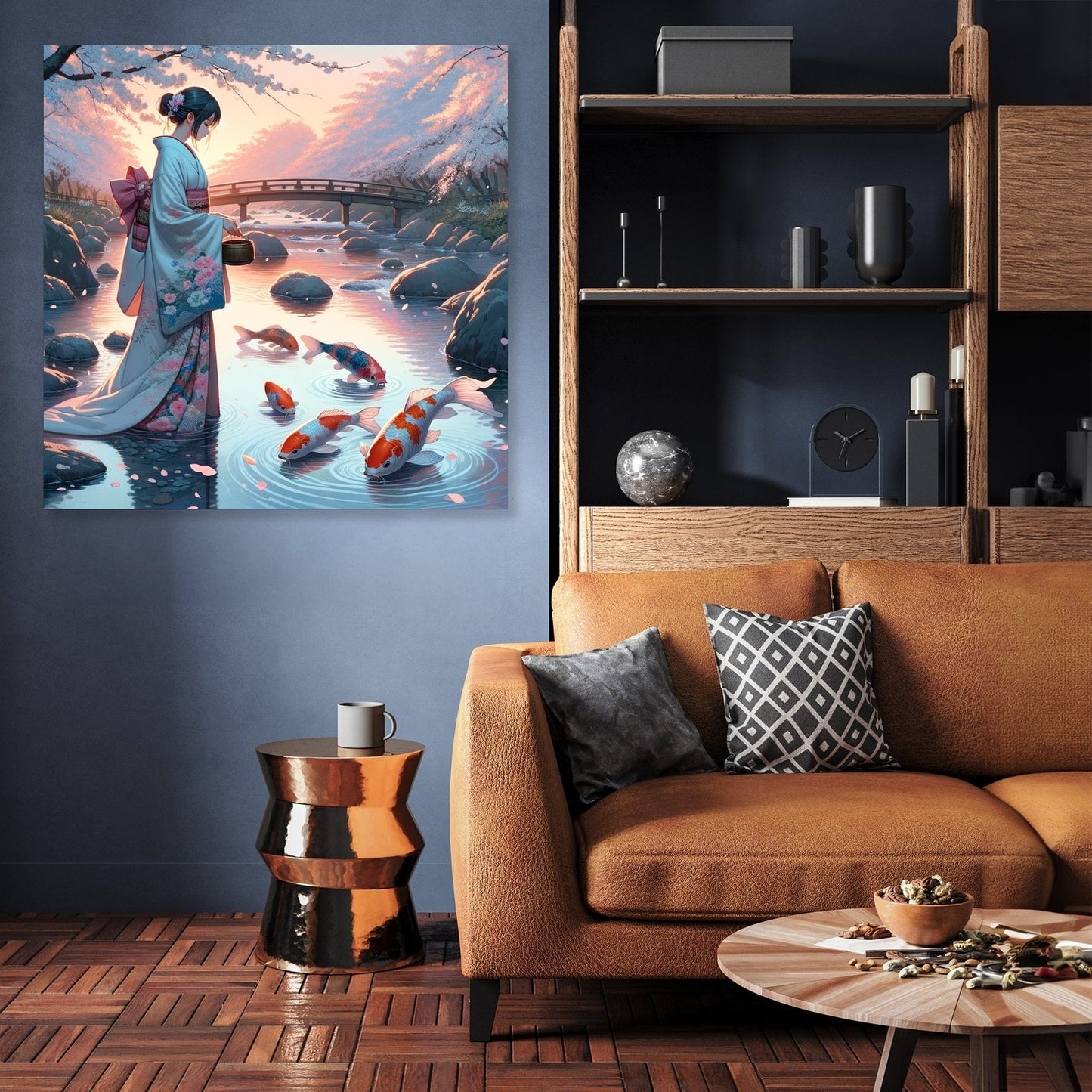 Koi Whisperer Canvas
