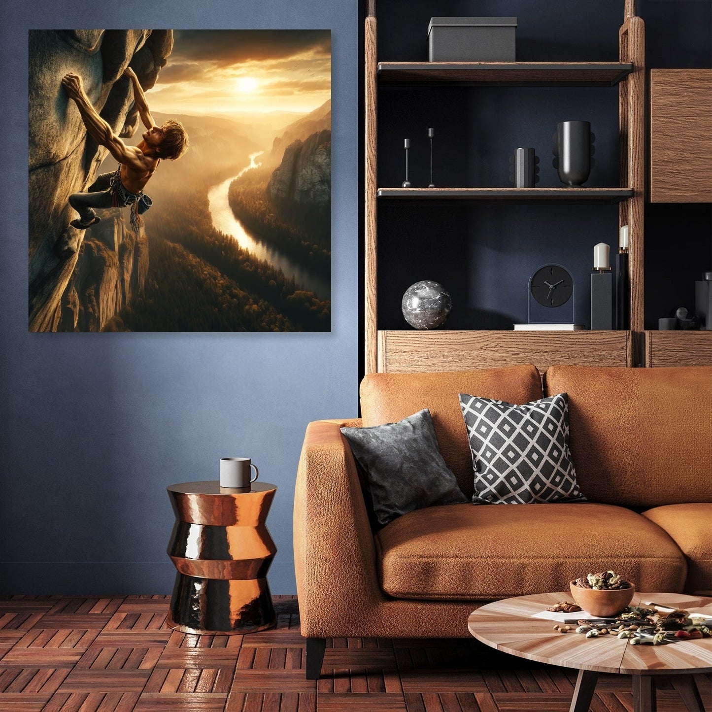 Climber's Triumph Canvas