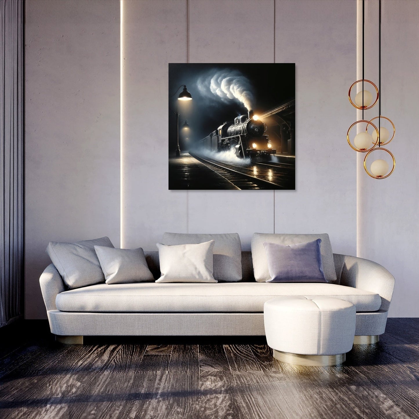 Night Departure Canvas