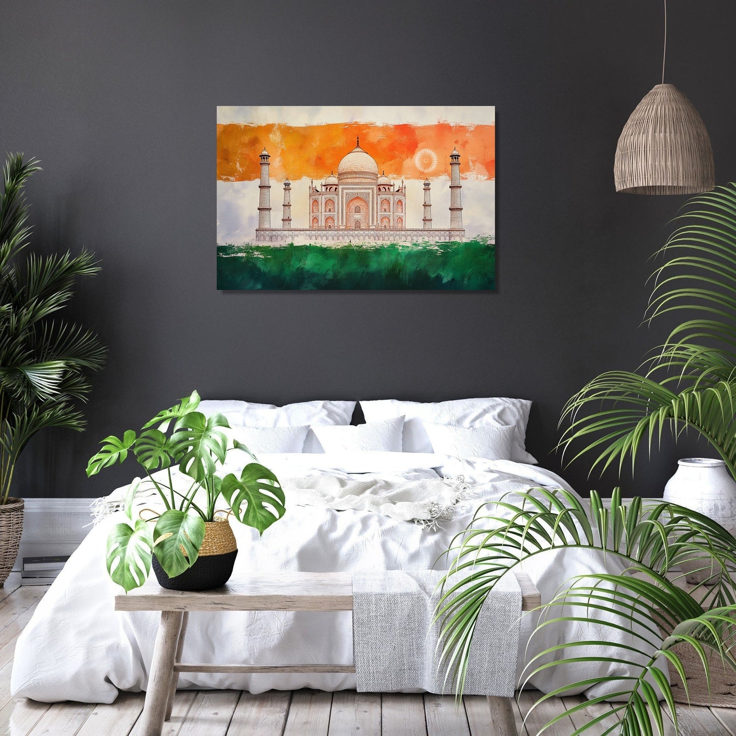 Taj Mahal Reverie Canvas