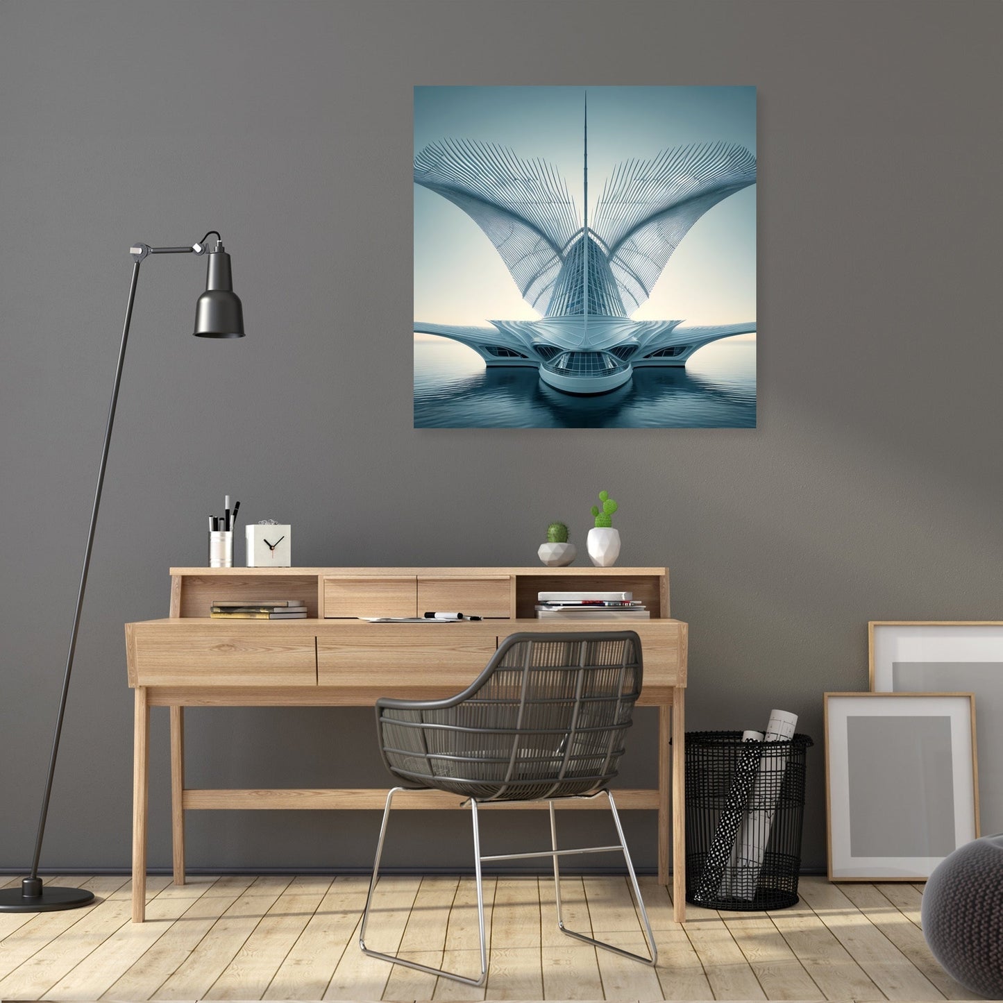 Milwaukee Art Wave Canvas