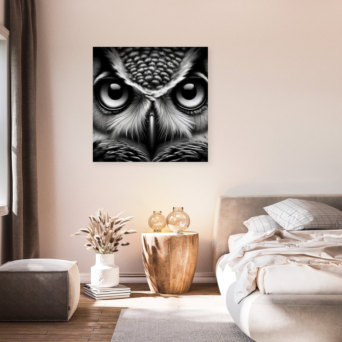 Gaze of the Night Canvas