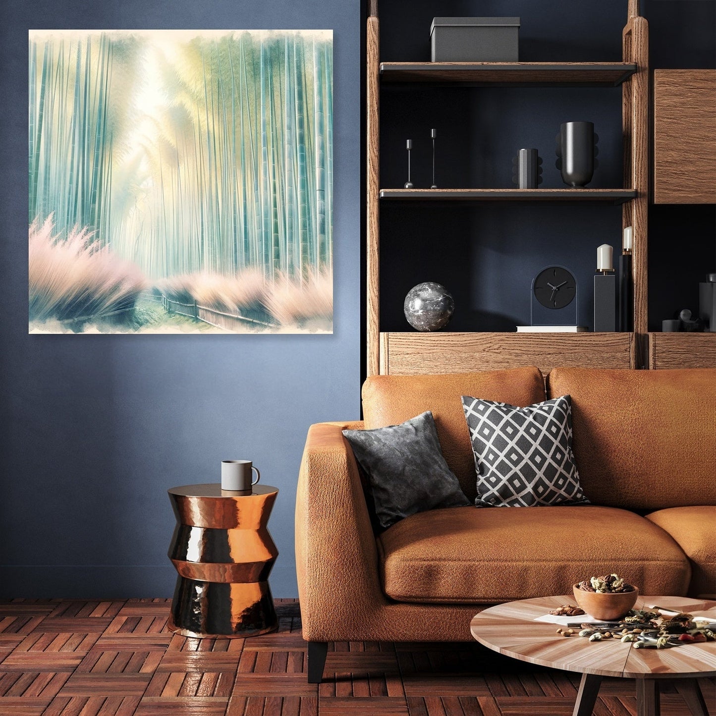 Arashiyama Bamboo Serenity Canvas
