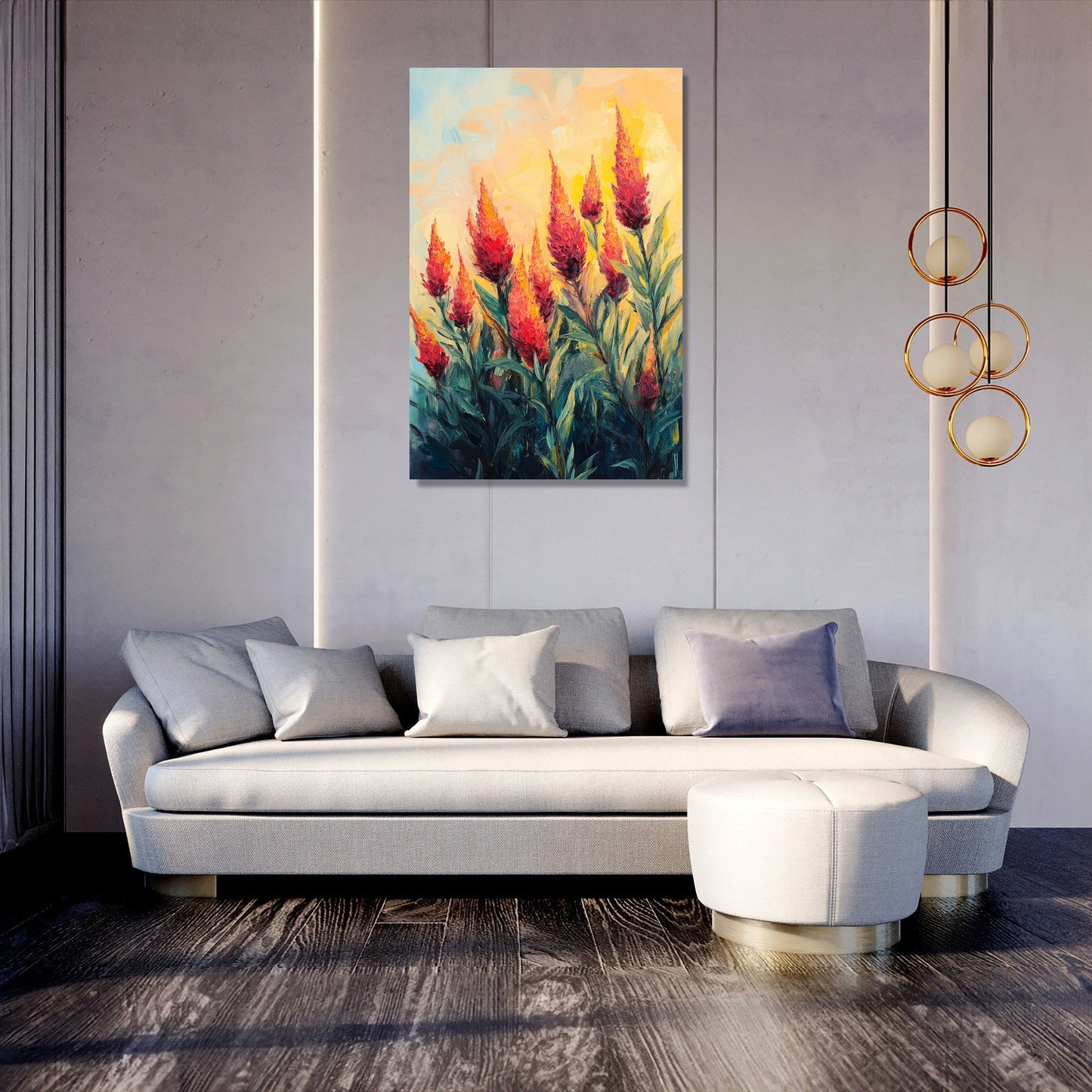 Dawn over Celosia Canvas