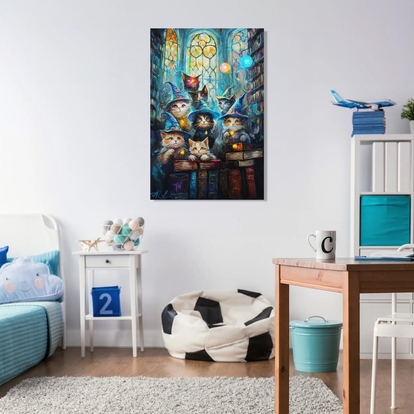 Wizarding Kittens Canvas