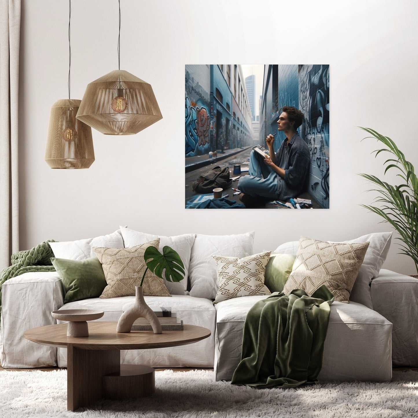 Urban Poetry Canvas