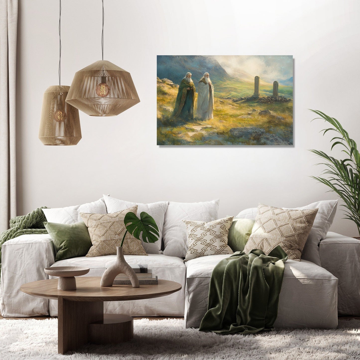 Celtic Saints Unity Canvas