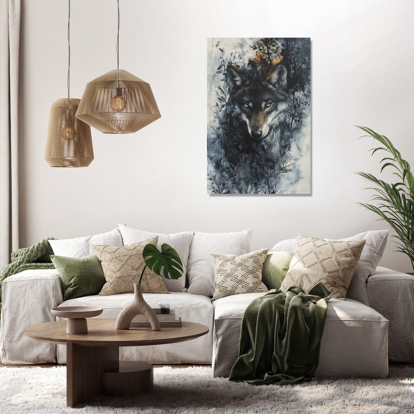 Duality of the Wolf Canvas