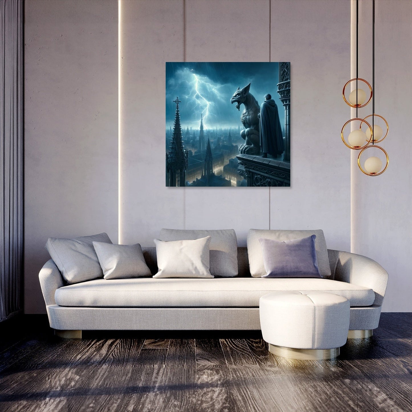 Gargoyle Overlook Canvas