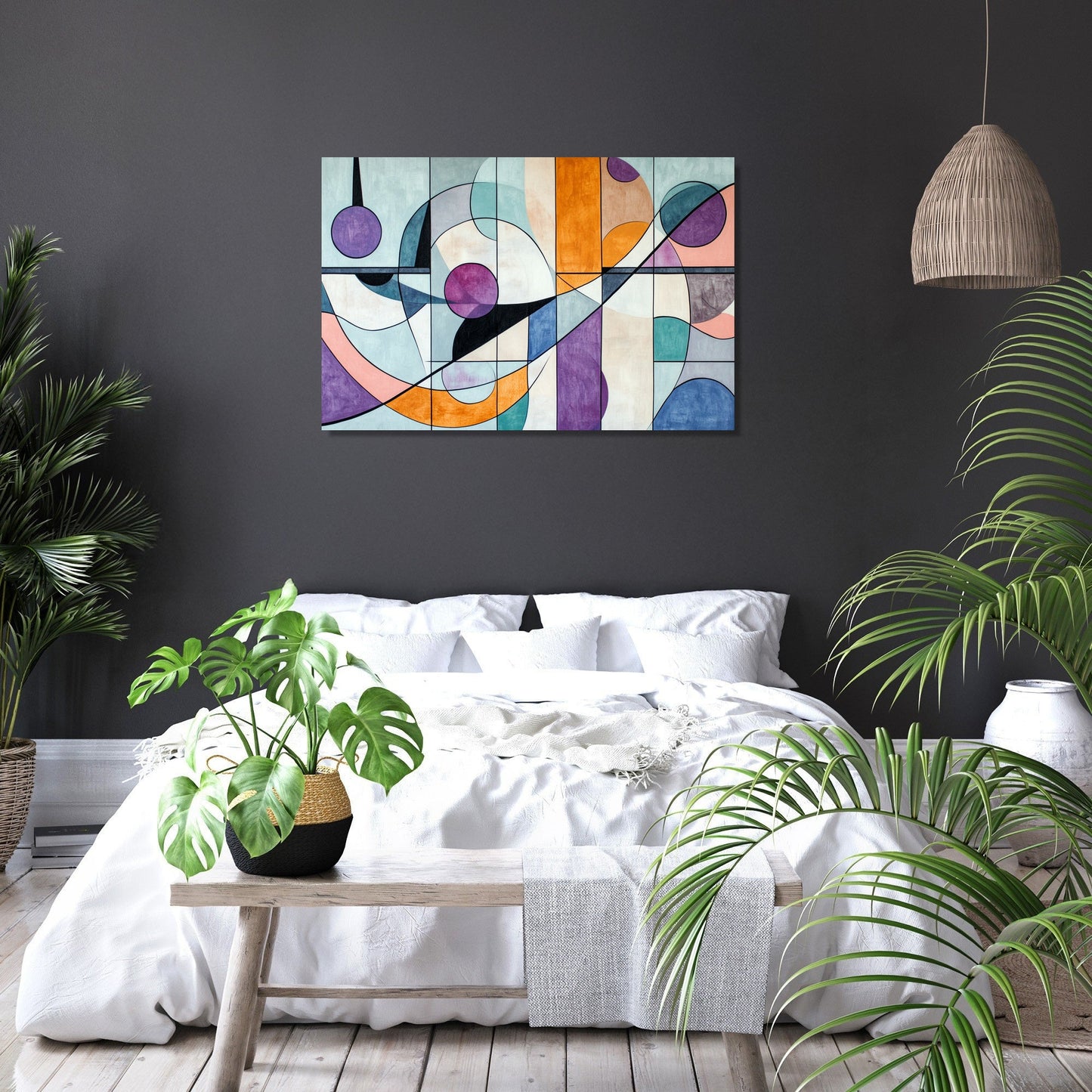 Tranquil Shapes Canvas