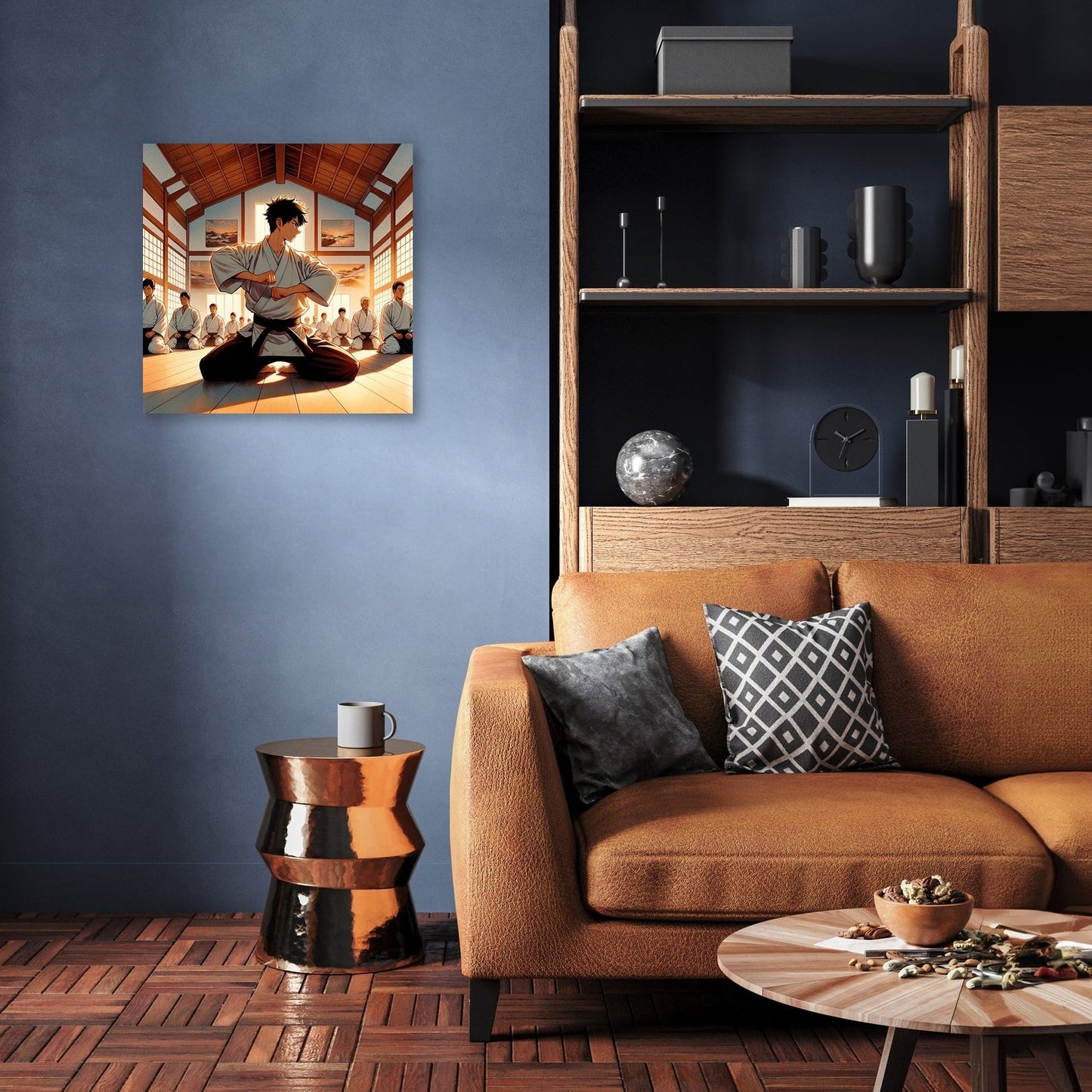 Dojo Sunset Discipline Canvas