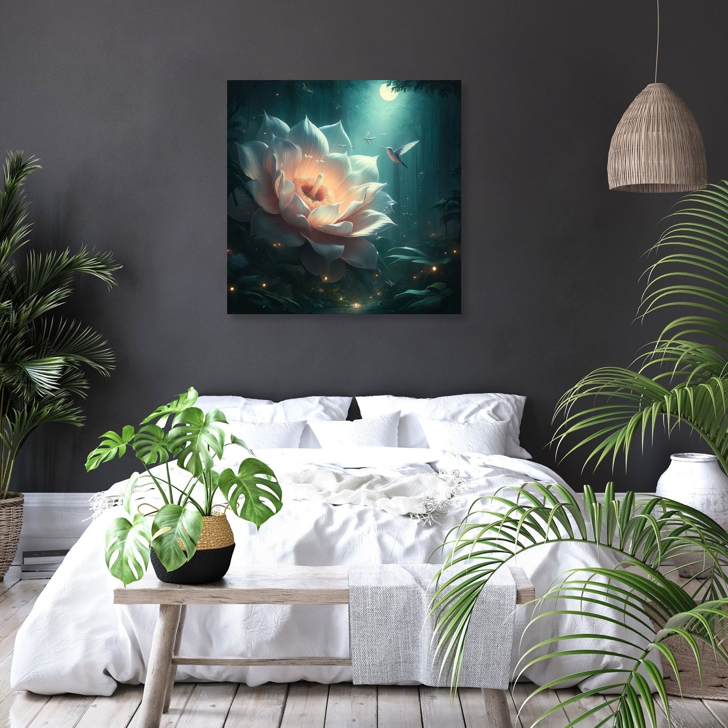 Glimmering Nectar Canvas