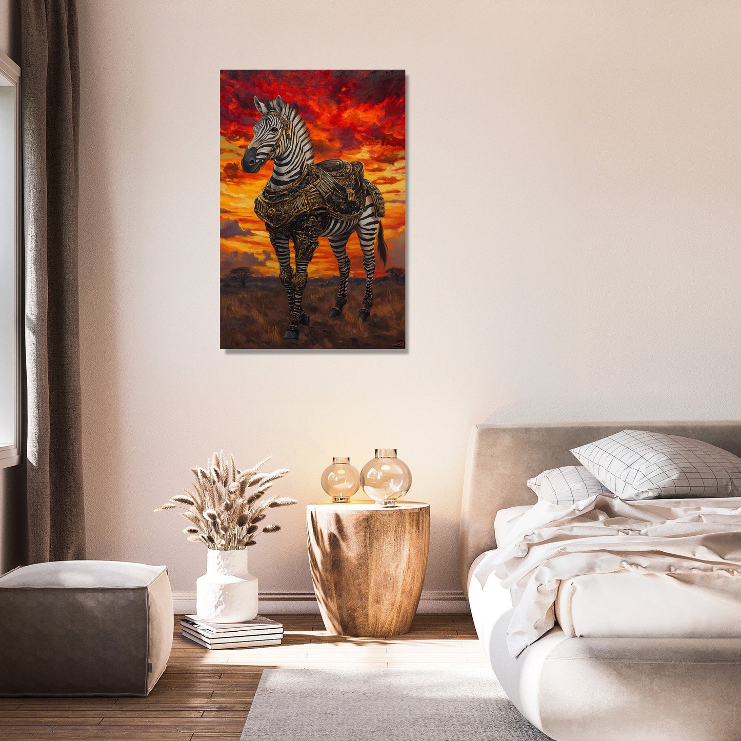 Zebra Majesty Canvas