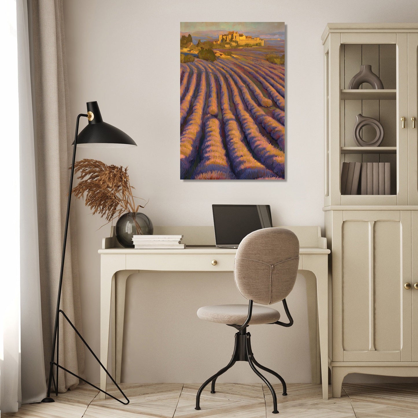 Lavender Monastery Canvas