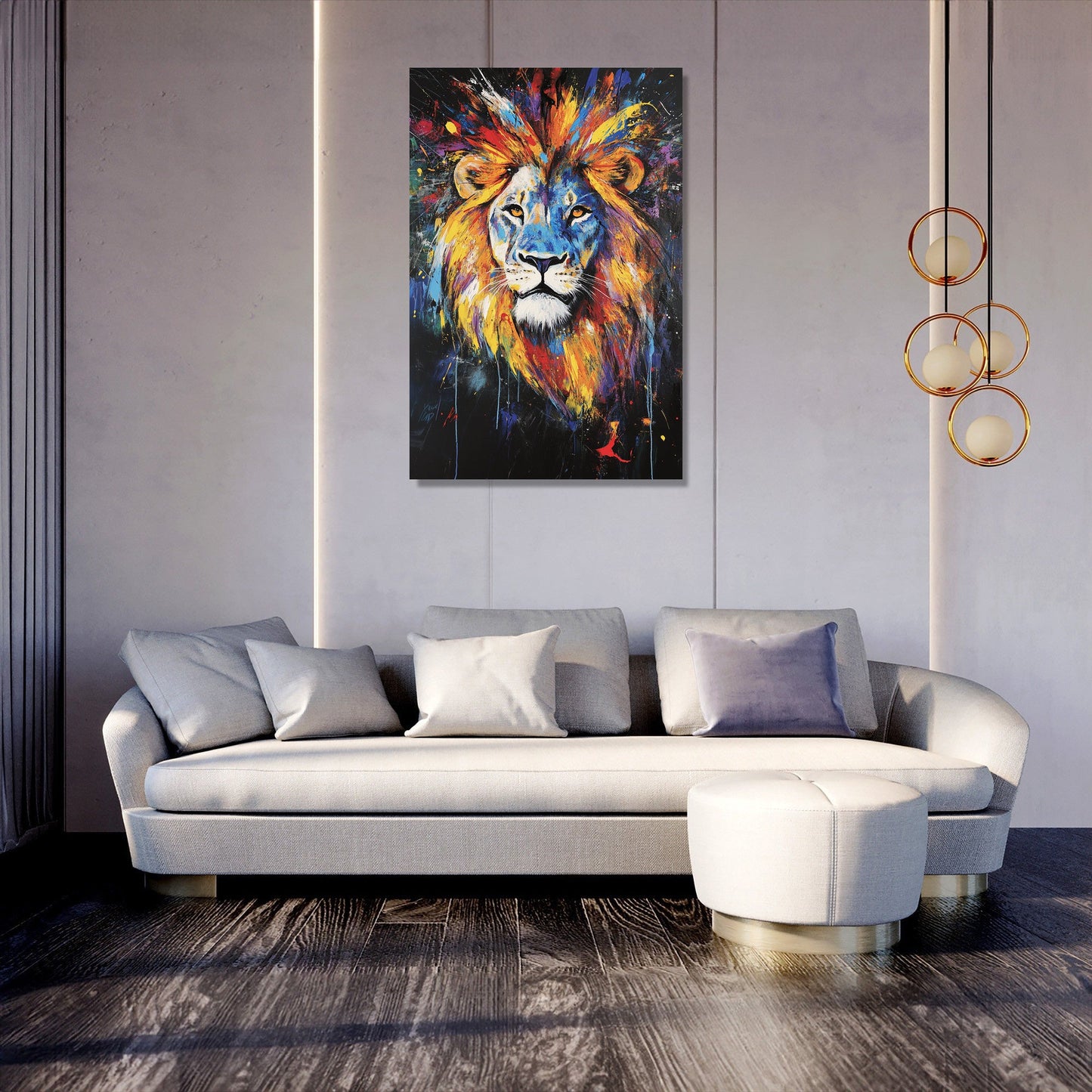 Majestic Roar Canvas