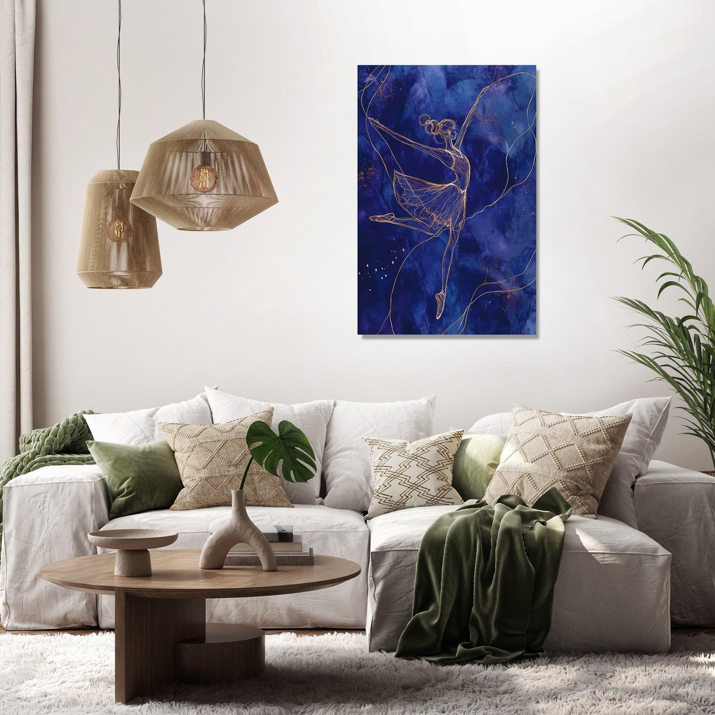 Ballet Starry Night Canvas