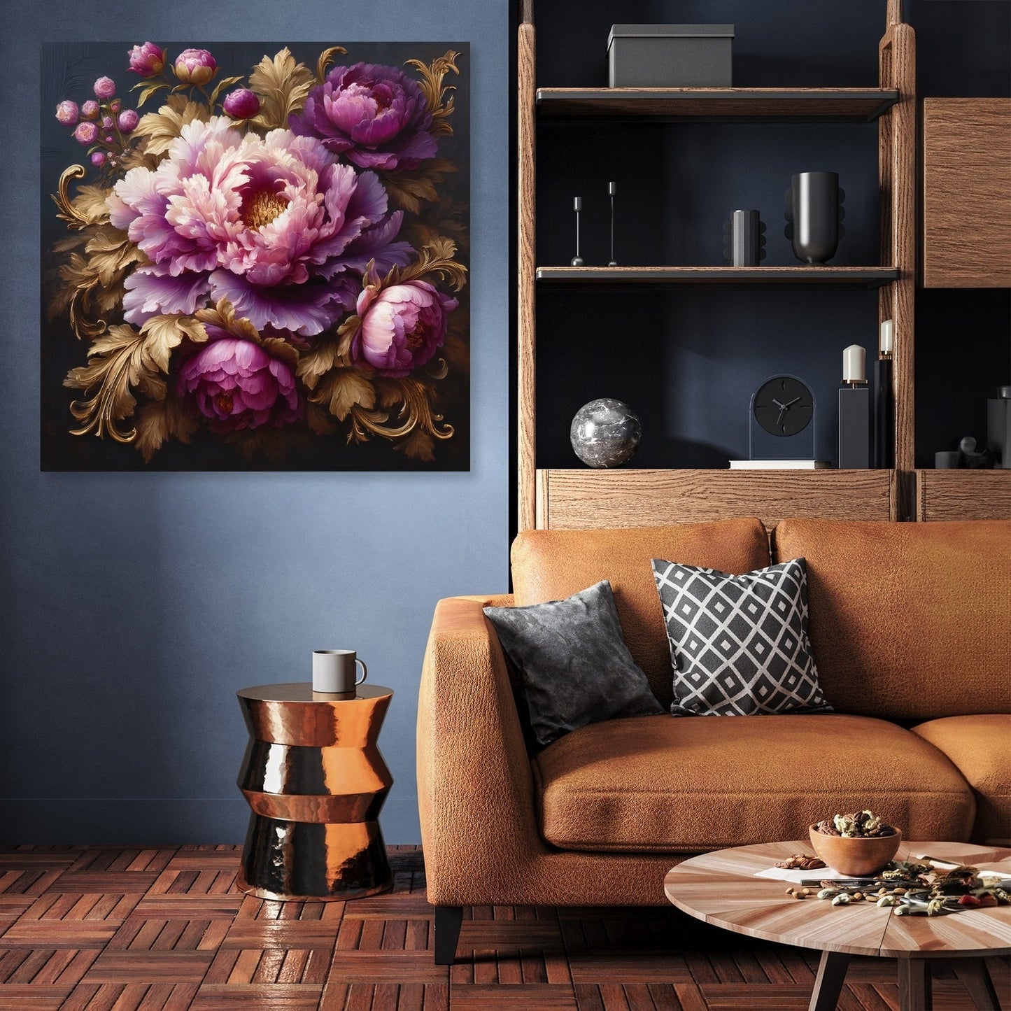 Regal Peony Canvas