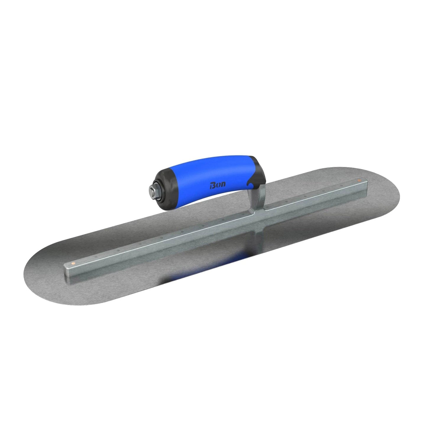 Bon Tool Carbon Steel Round End Finish Trowel - Comfort Wave Handle