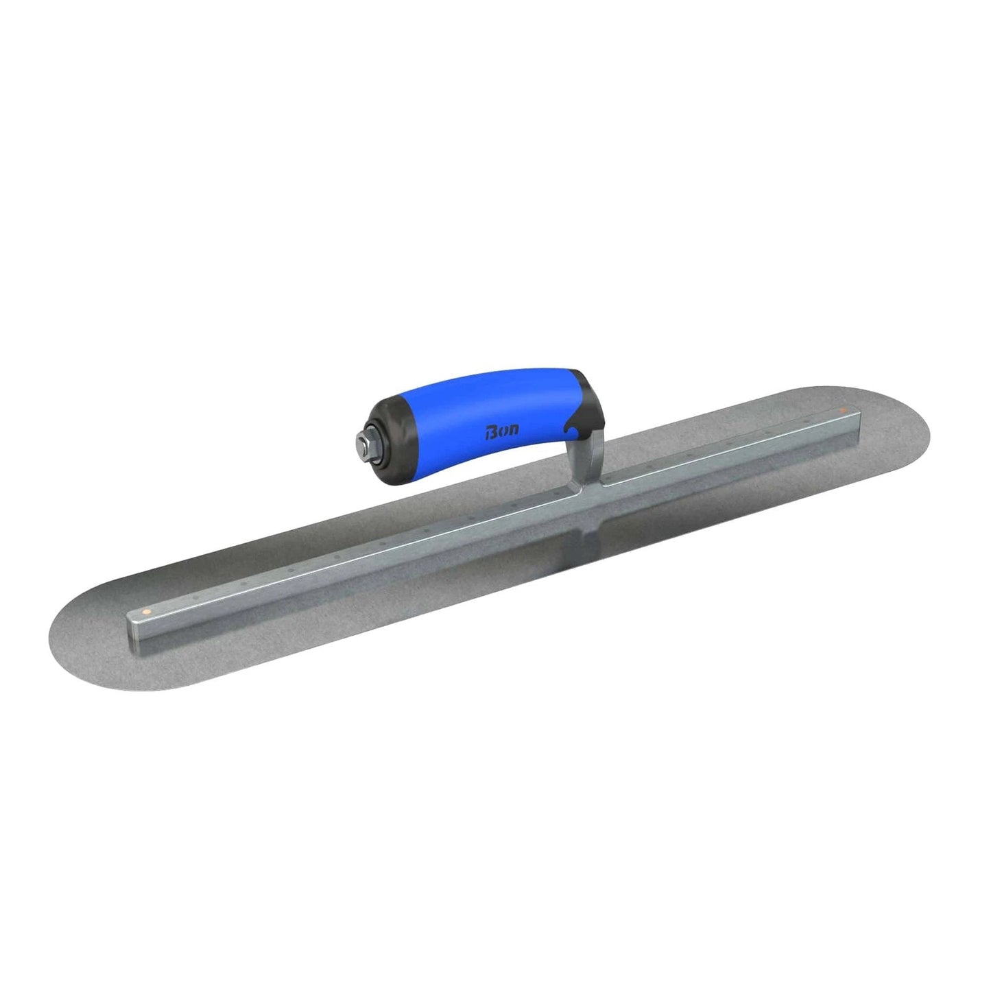 Bon Tool Carbon Steel Round End Finish Trowel - Comfort Wave Handle