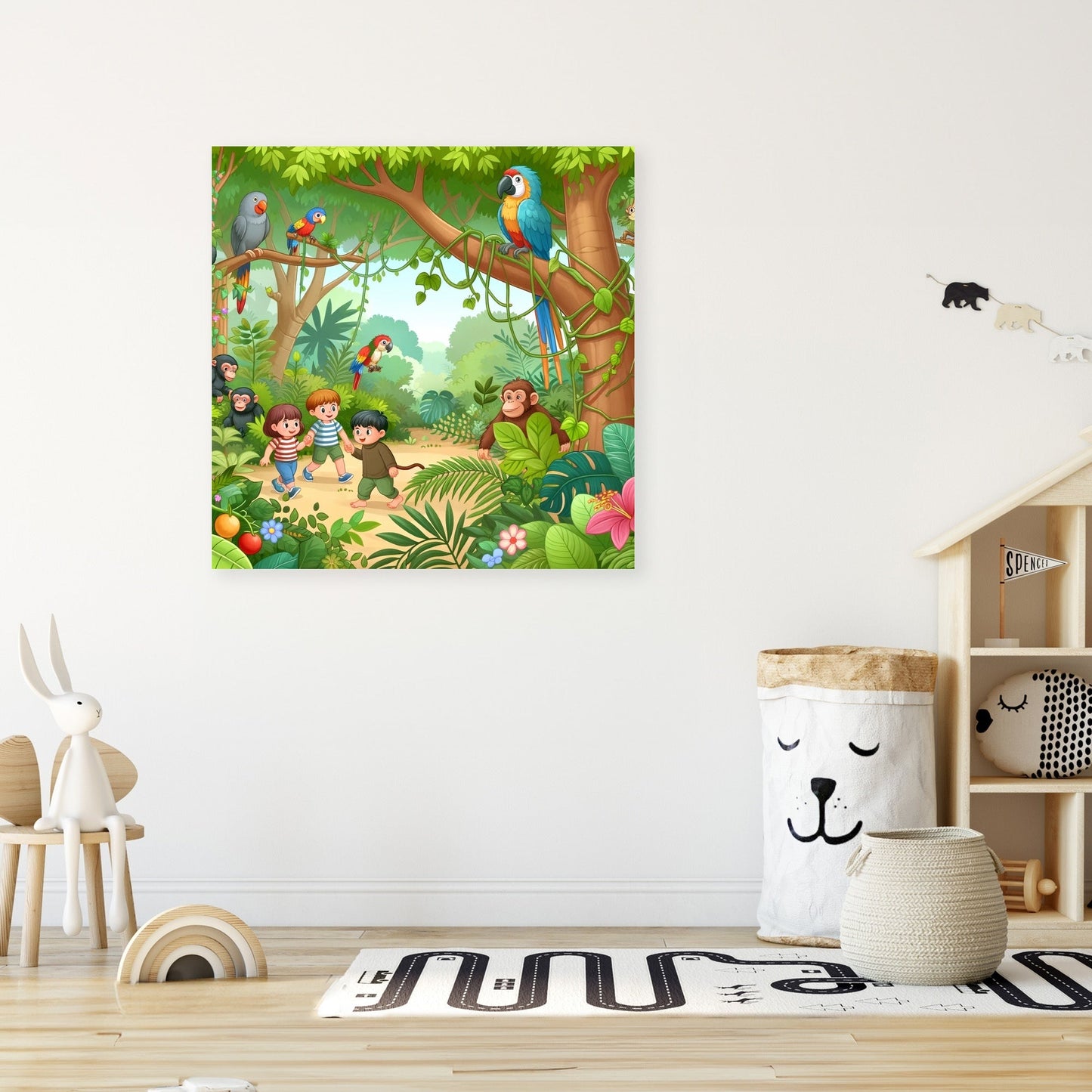 Jungle Explorers Canvas