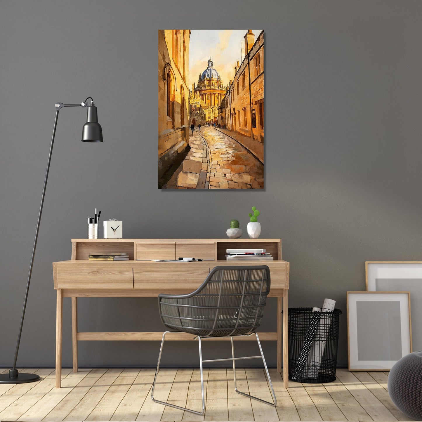 Bodleian Sunset Canvas