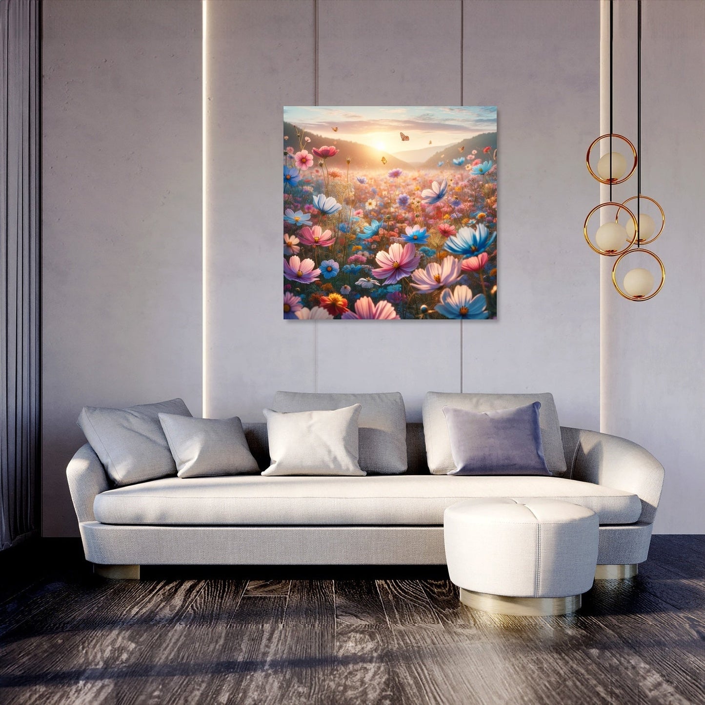 Afternoon Wildflower Canvas