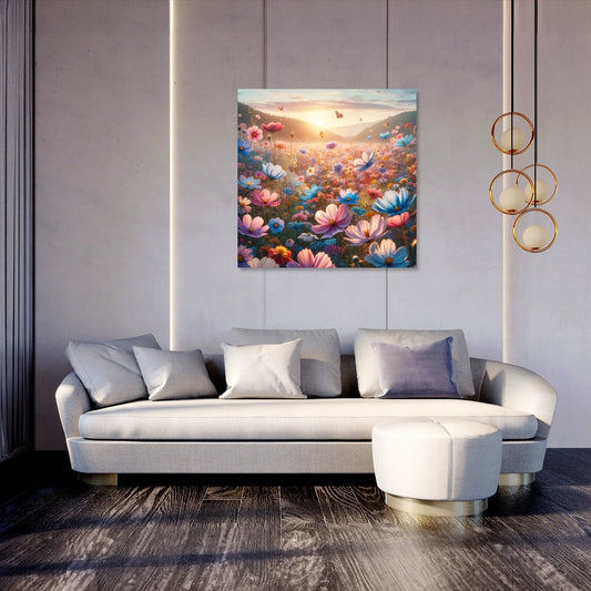 Afternoon Wildflower Canvas