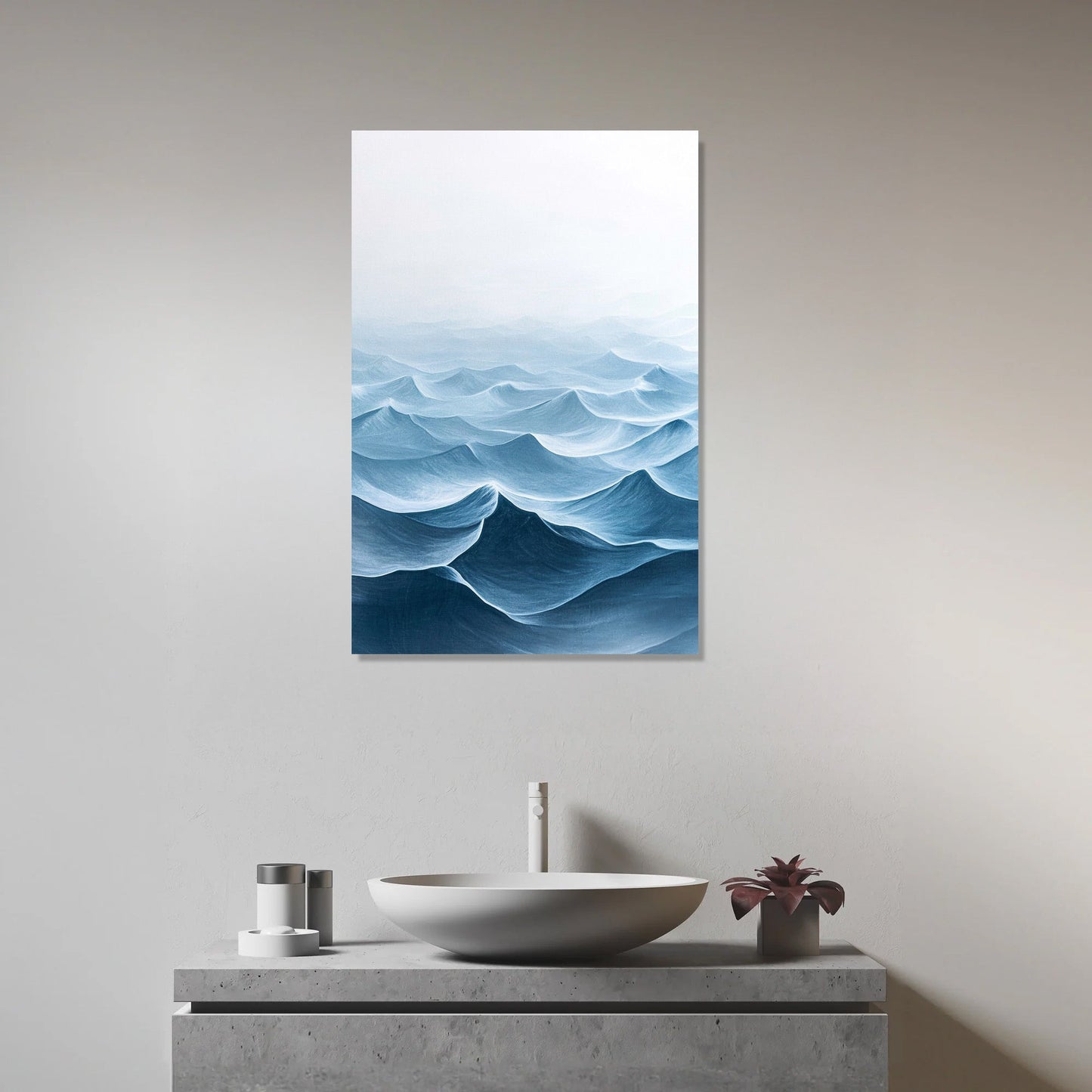 Serene Waves Canvas