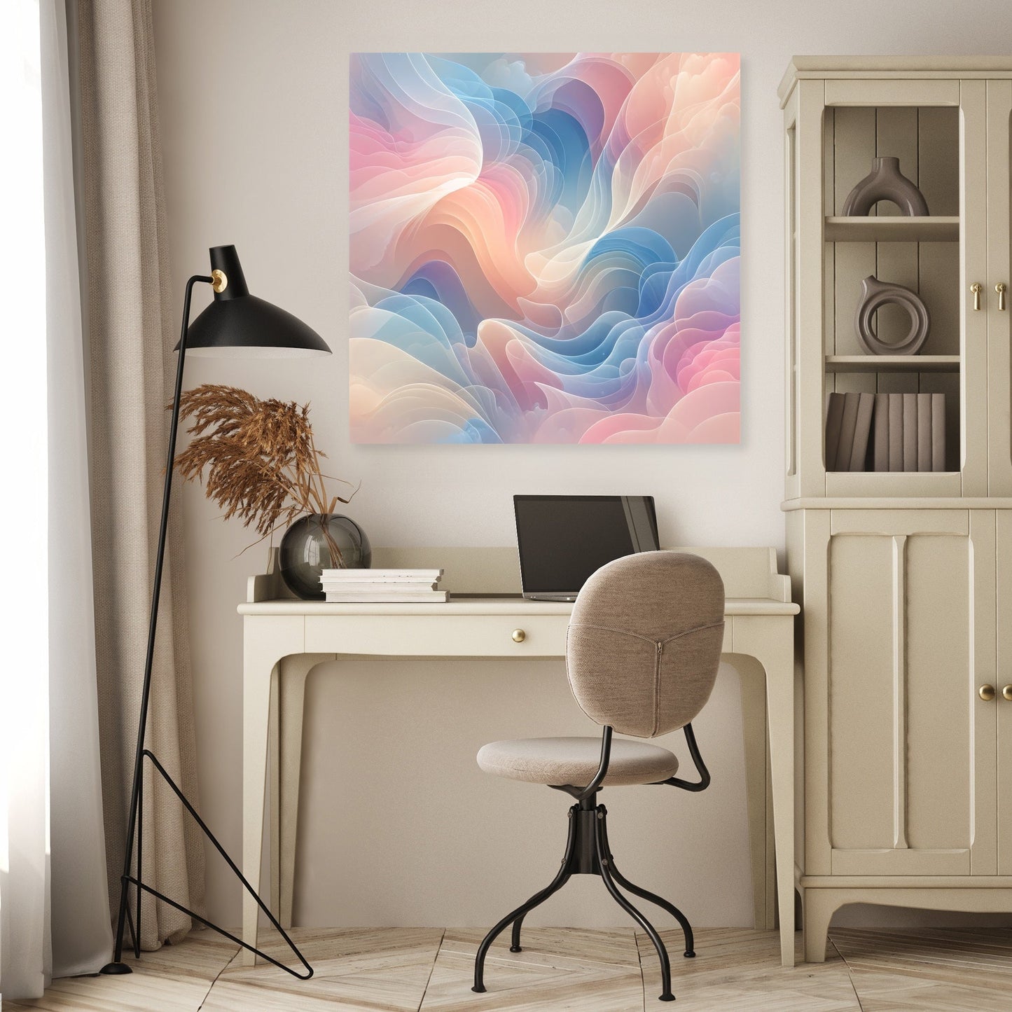 Pastel Dreamscape Canvas