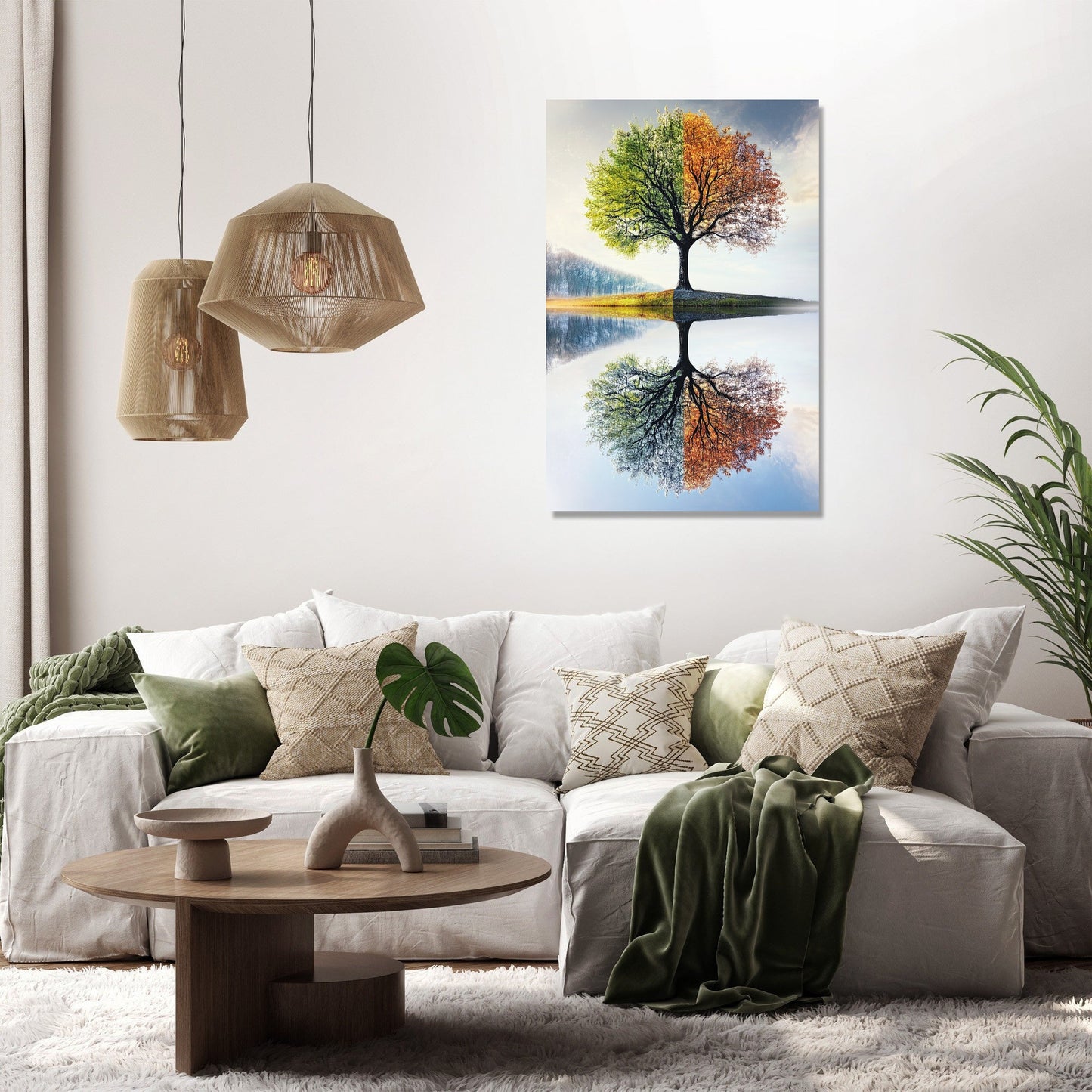 Seasons Reflected Canvas
